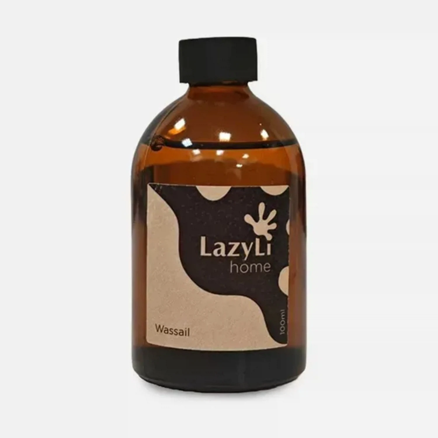 Изображение товара Аромадиффузор с колбой «Полусфера» из стекла в деревянной коробке. Аромат «Wassail»