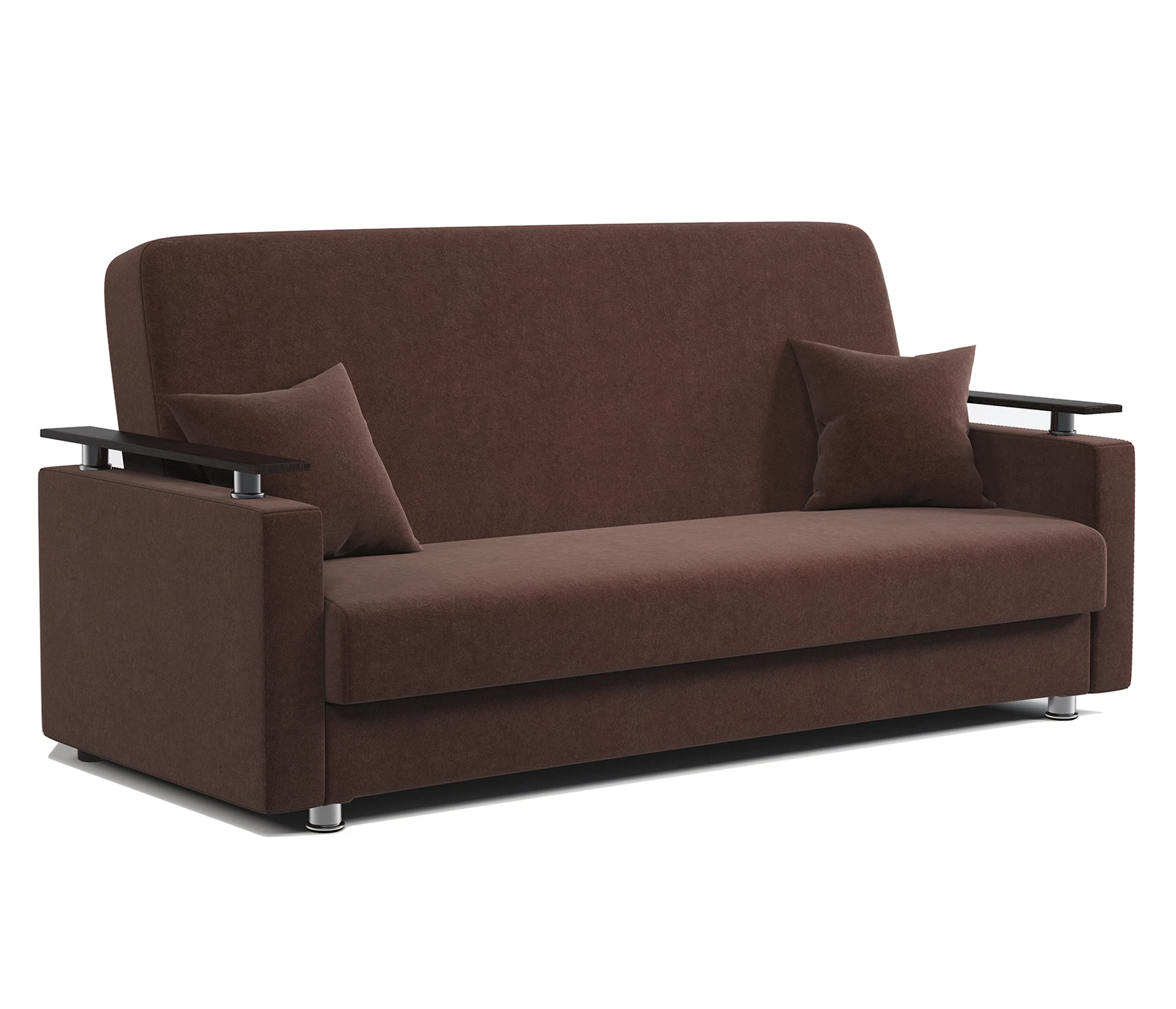 Изображение товара Диван-книжка Мелодия ДП №2 120 велюр Дрим шоколад