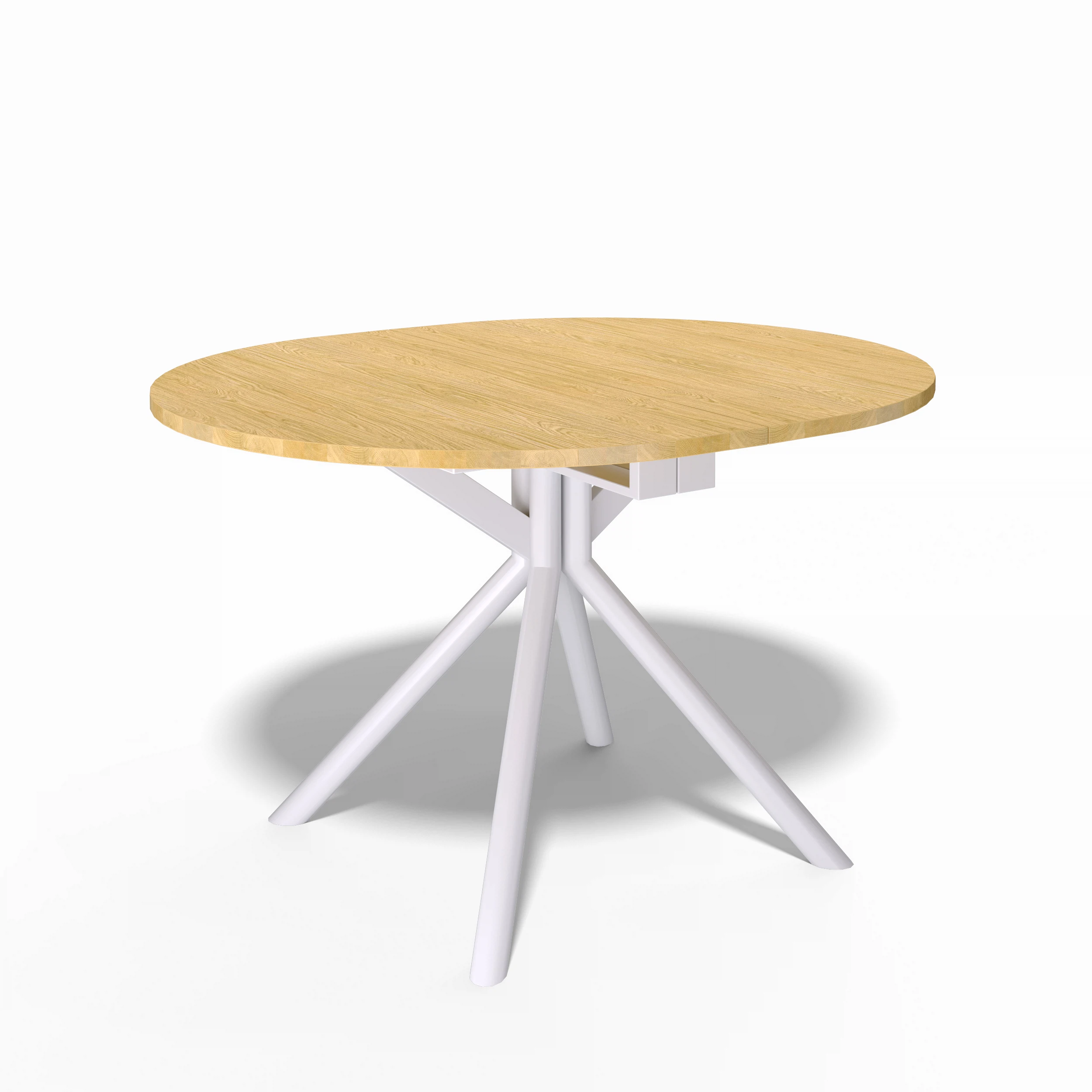 Изображение товара Стол Kenner DO1100 с раскладной овальной столешницей и металлокаркасом