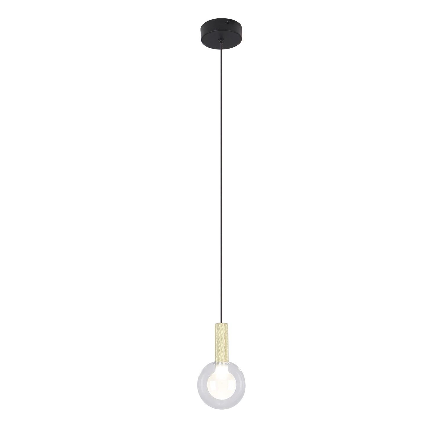 Изображение товара Подвесной светильник Favourite FAVOURITE 4377-1P с LED, черный, современный дизайн