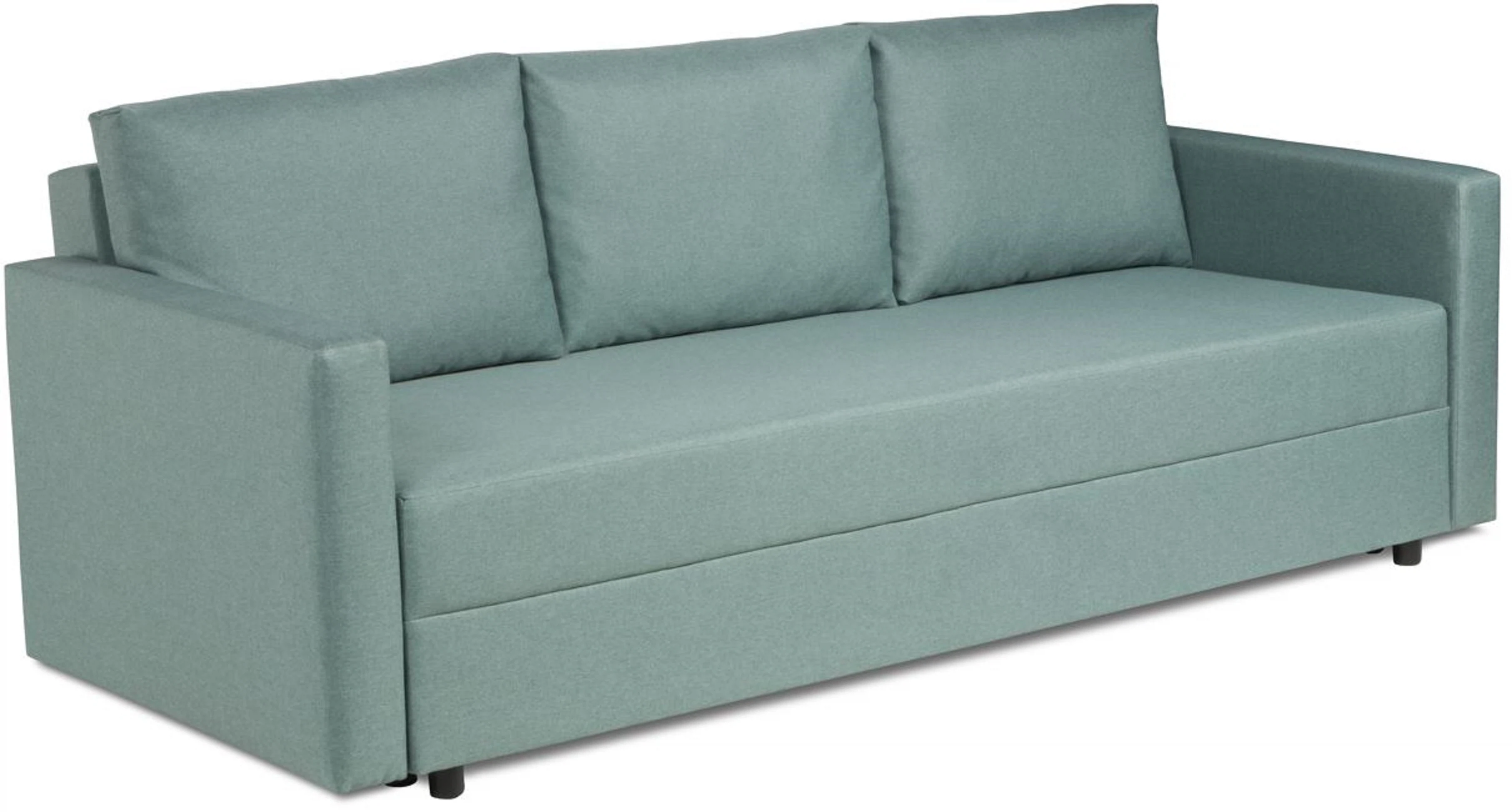 Изображение товара Диван-кровать Вало Malmo 72 (mint) с отделением для хранения и механизмом выкатной трансформации