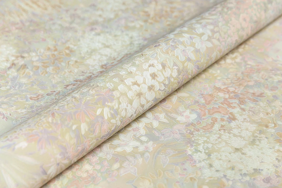 Изображение товара Обои виниловые Kerama Marazzi Апрель мотив-2 10 м, светлый цвет, стиль современный