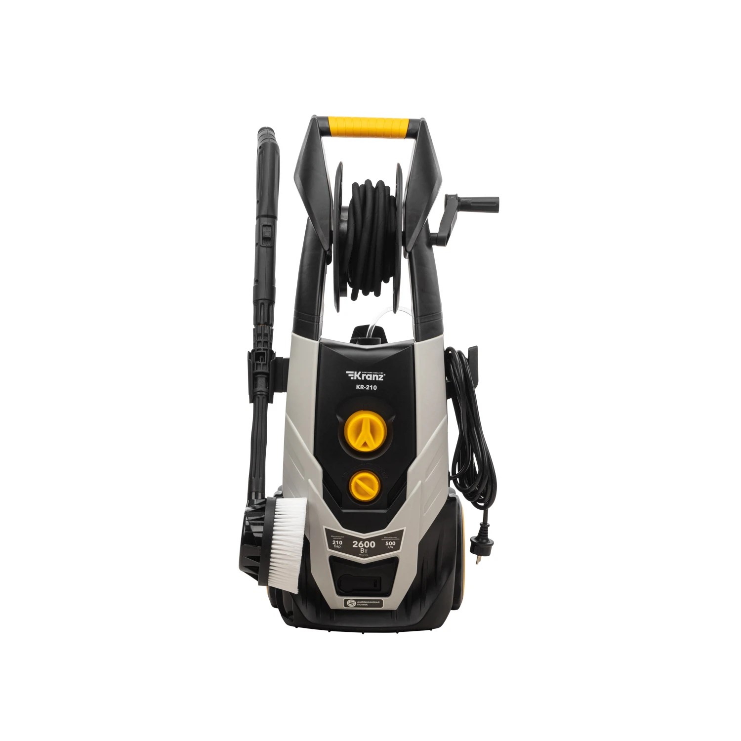 Изображение товара Мойка высокого давления KR-210 KRANZ бытовая мощная 210 бар 500 л/ч