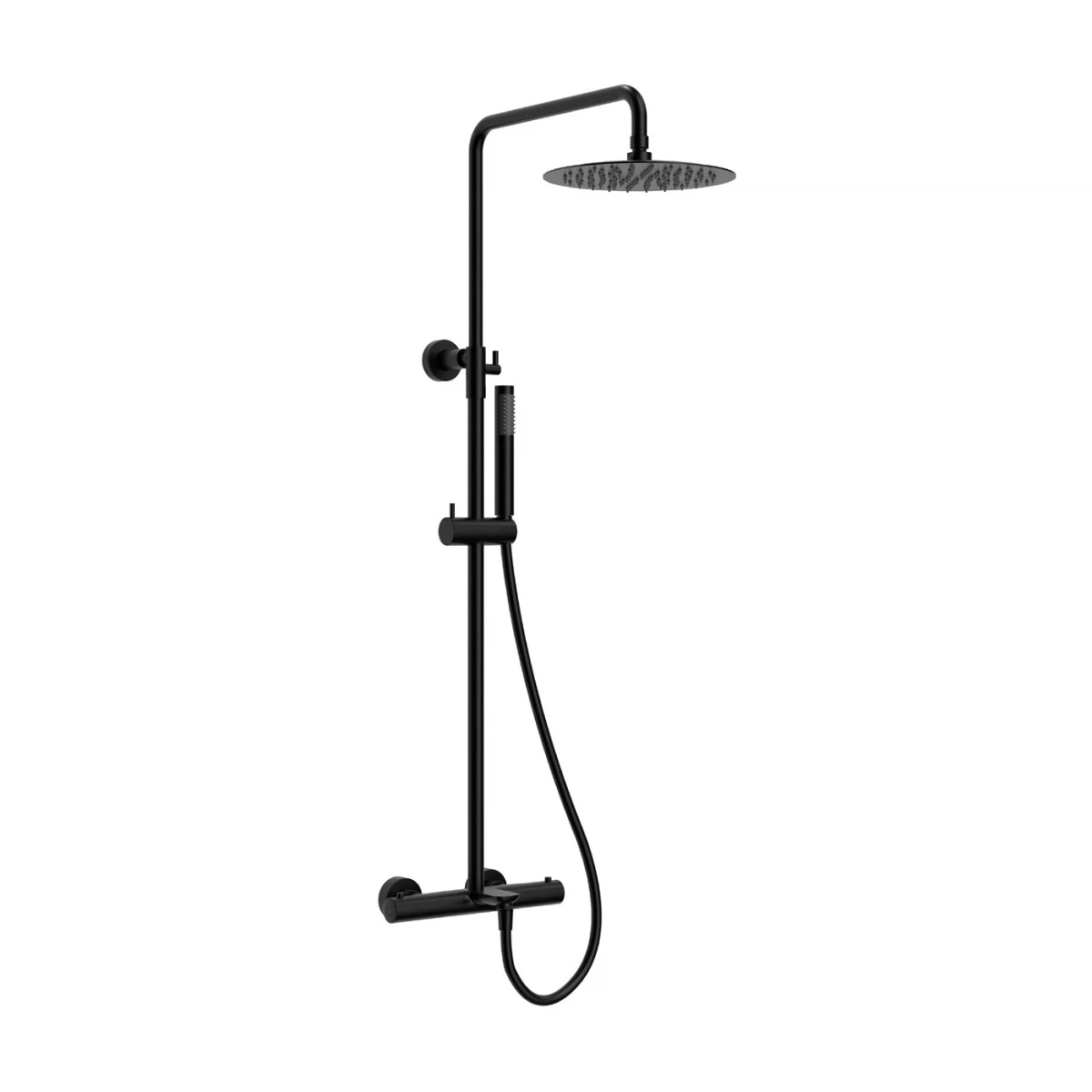Изображение товара Душевая система с термостатом Raiber RPB-007, черный