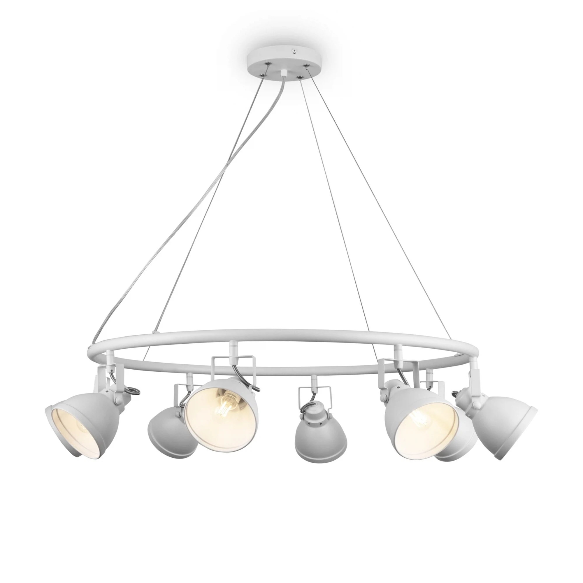 Изображение товара Люстра подвесная FREYA FR4003PL-08W 8 ламп, 40Вт, IP20 Белый