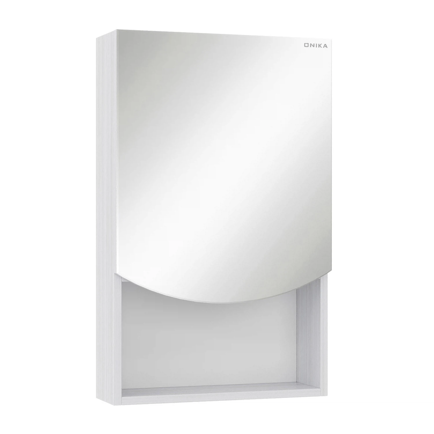 Изображение товара Шкаф-зеркало Onika Селена 45 бодега светлый, правый