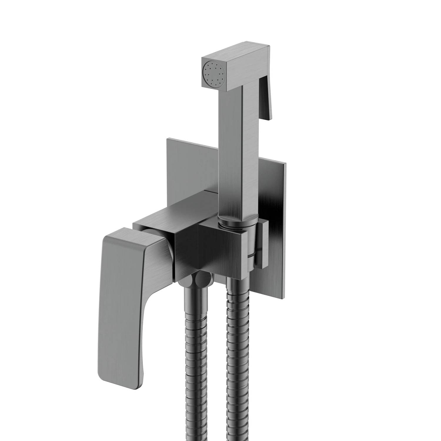 Изображение товара Гигиенический душ со смесителем  Raglo R01.52.09, графит