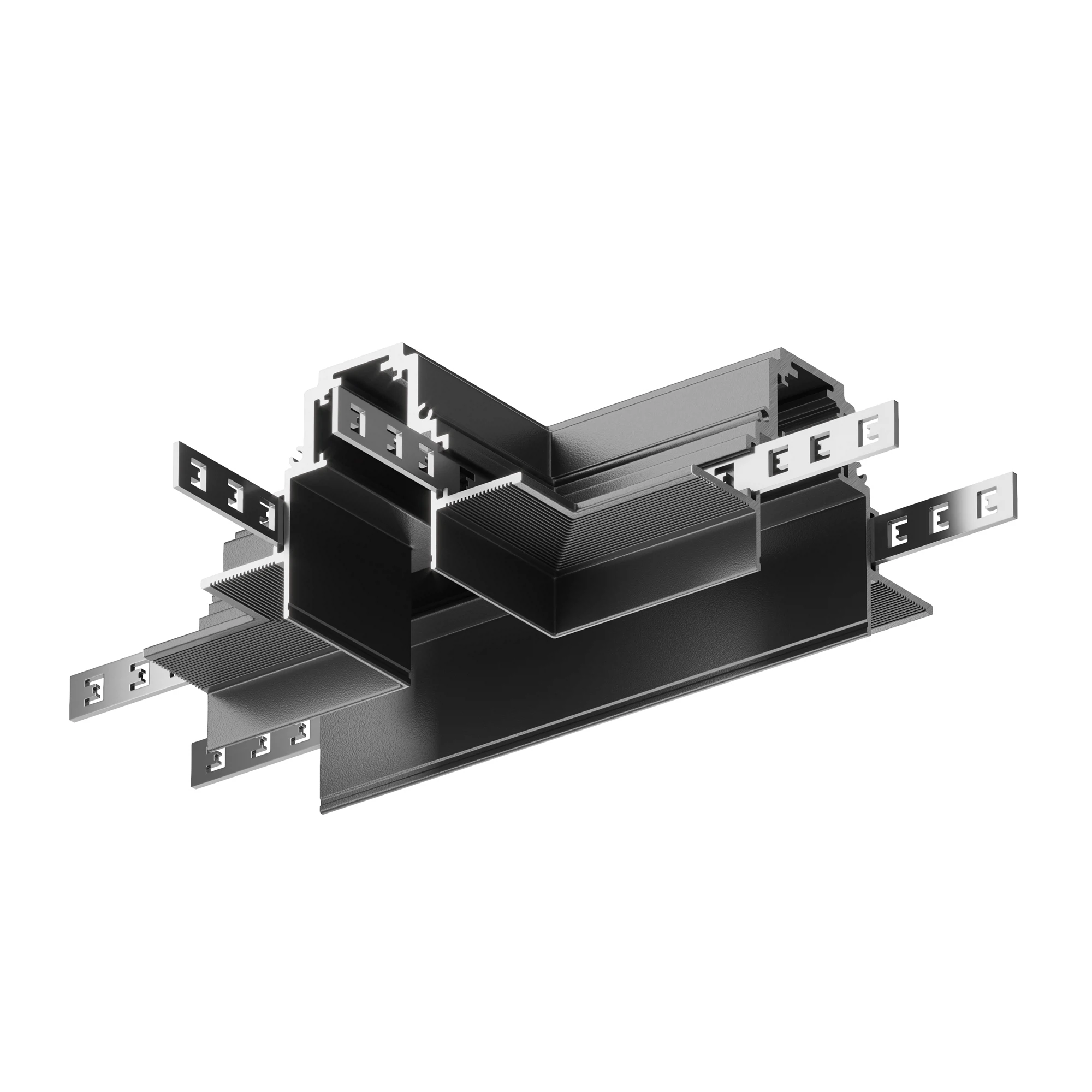 Изображение товара Коннектор угловой для магнитной трековой системы 35мм GRAVITYMaytoni Technical TRA010CT-42B Черный