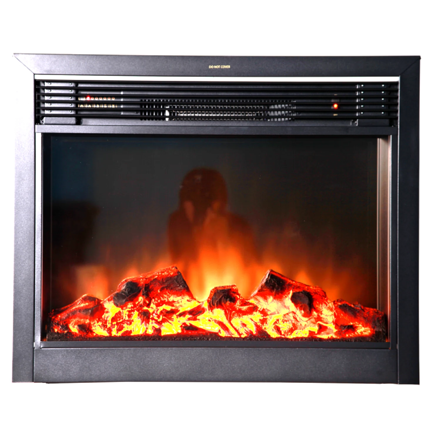 Изображение товара Электрический очаг Interflame Юпитер Black 26" с эффектом пламени и звуком