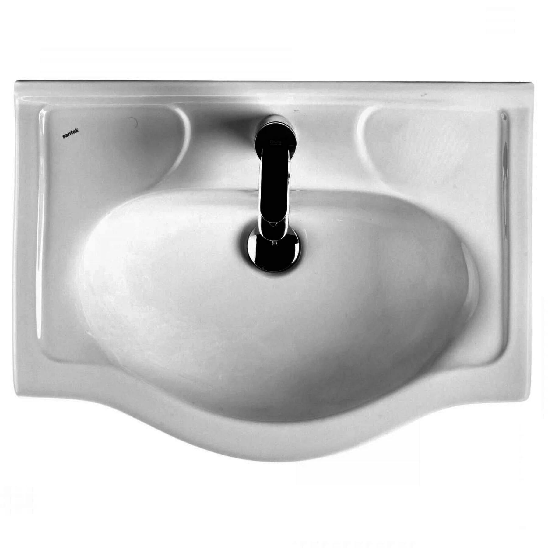 Изображение товара Керамическая раковина Santek Селигер 60 для ванной комнаты белая