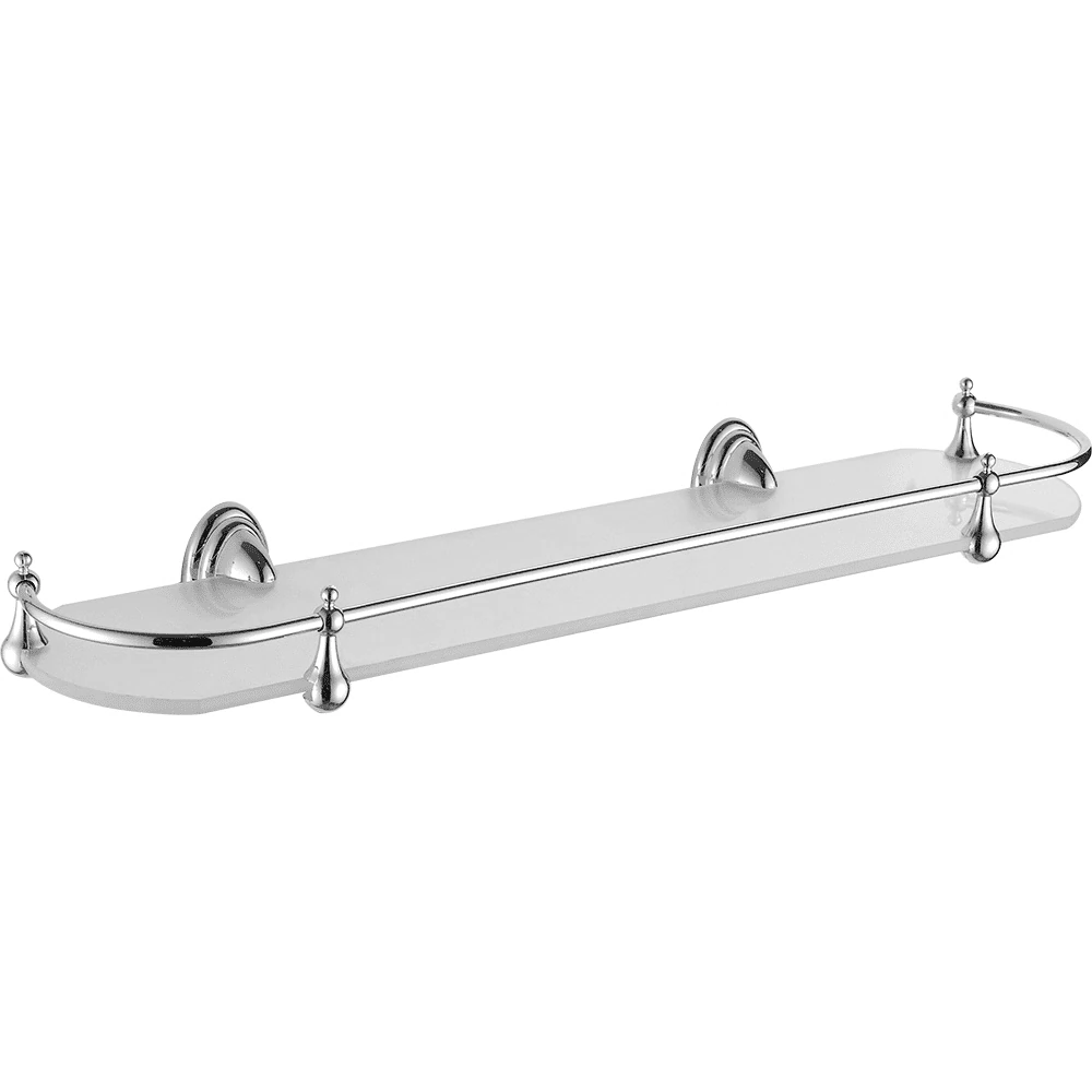 Изображение товара Полка стеклянная FASHUN A1507, хром