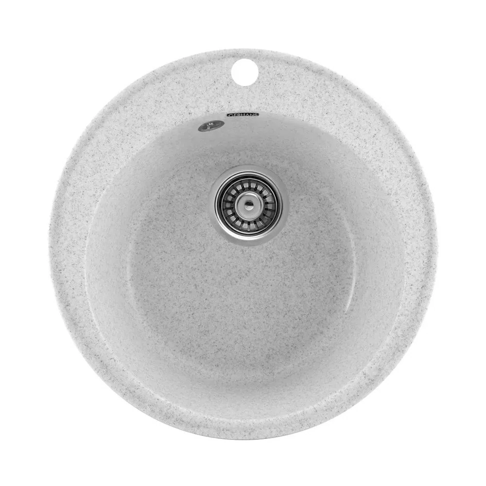 Изображение товара Мойка для кухни из искусственного камня Gerhans A05-19 Серая 475х475 мм (Беларусь)