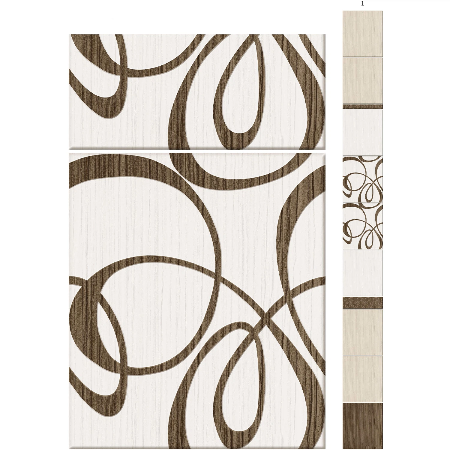 Изображение товара Панель ПВХ Кронапласт Unique Индиго 1 шт влагостойкая для стен и потолков