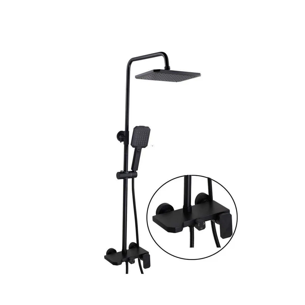 Изображение товара Душевая система FASHUN A52424-7, черный