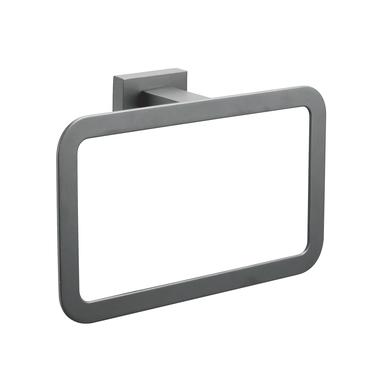 Изображение товара Кольцо для полотенец Shevanik SG5606T, оружейная сталь