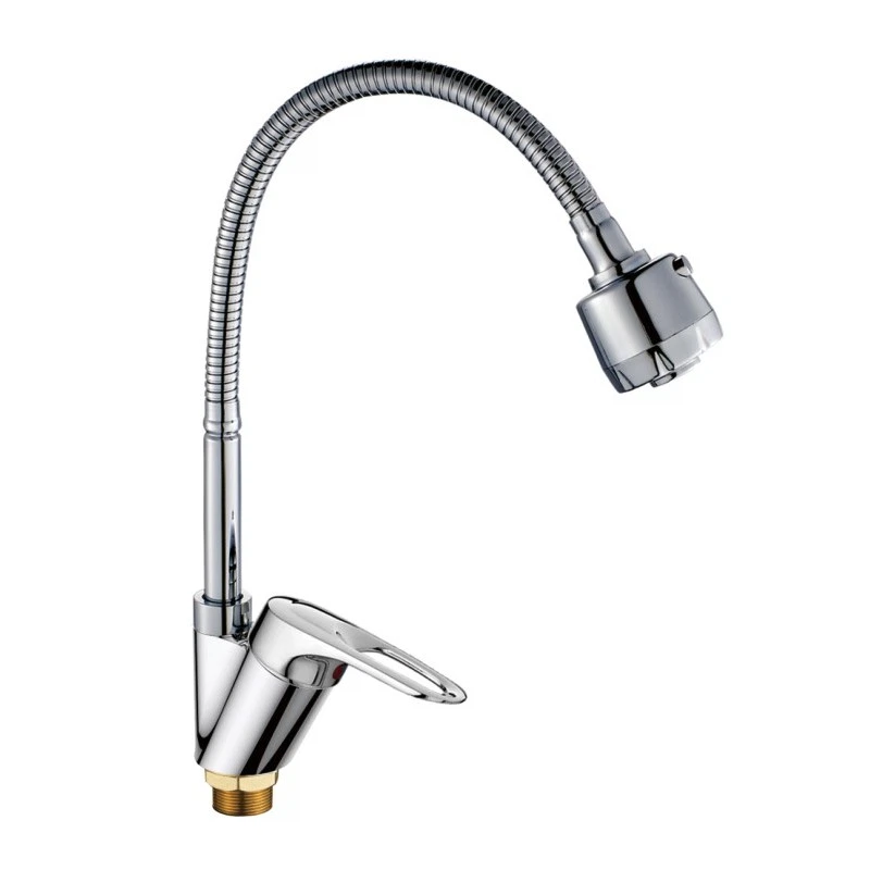 Изображение товара Смеситель для кухни Haiba HB4304-3, хром