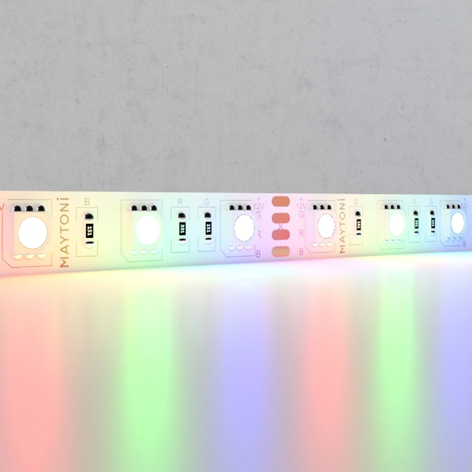 Изображение товара Светодиодная лента Maytoni Led Strip 12В 5050 RGB 5м IP20 минимальный нагрев