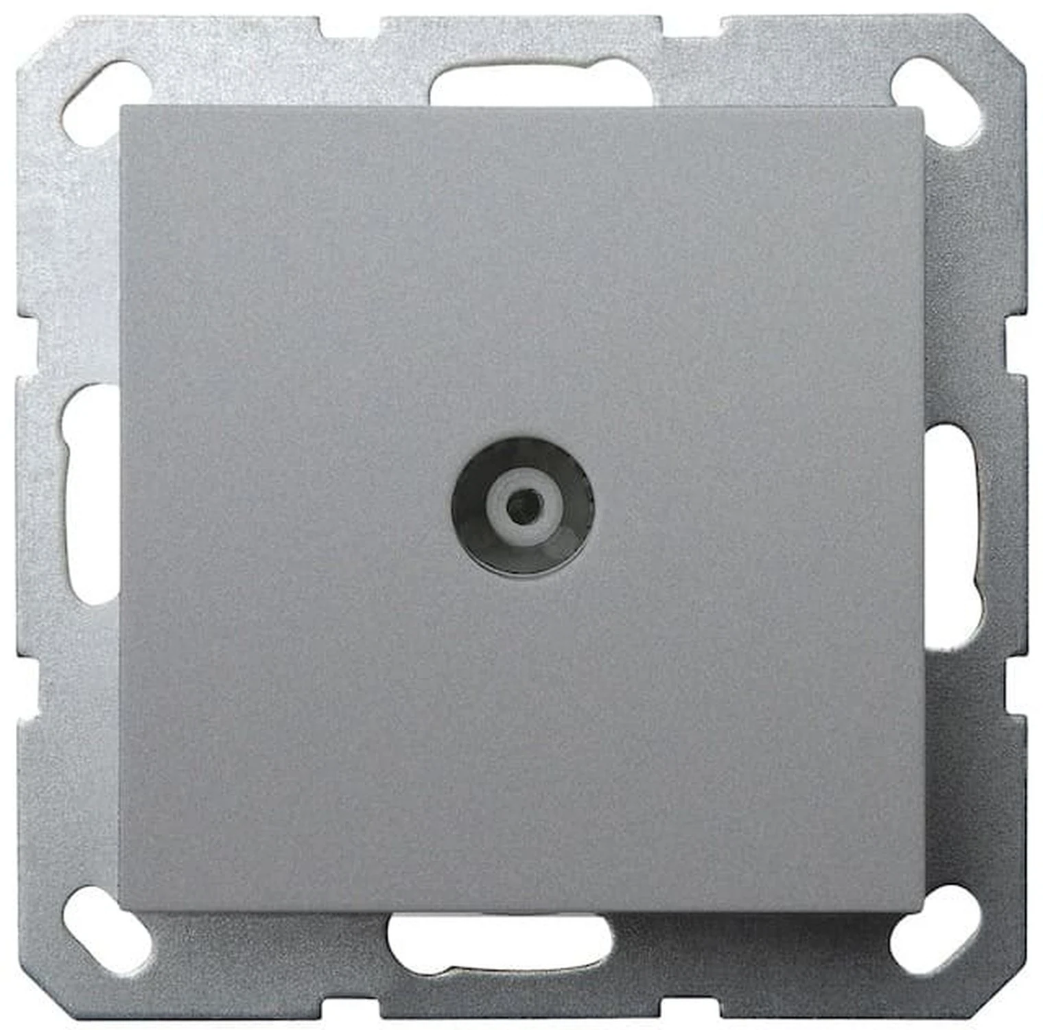 Изображение товара Розетка TV проходная Jasmart G Алюминий