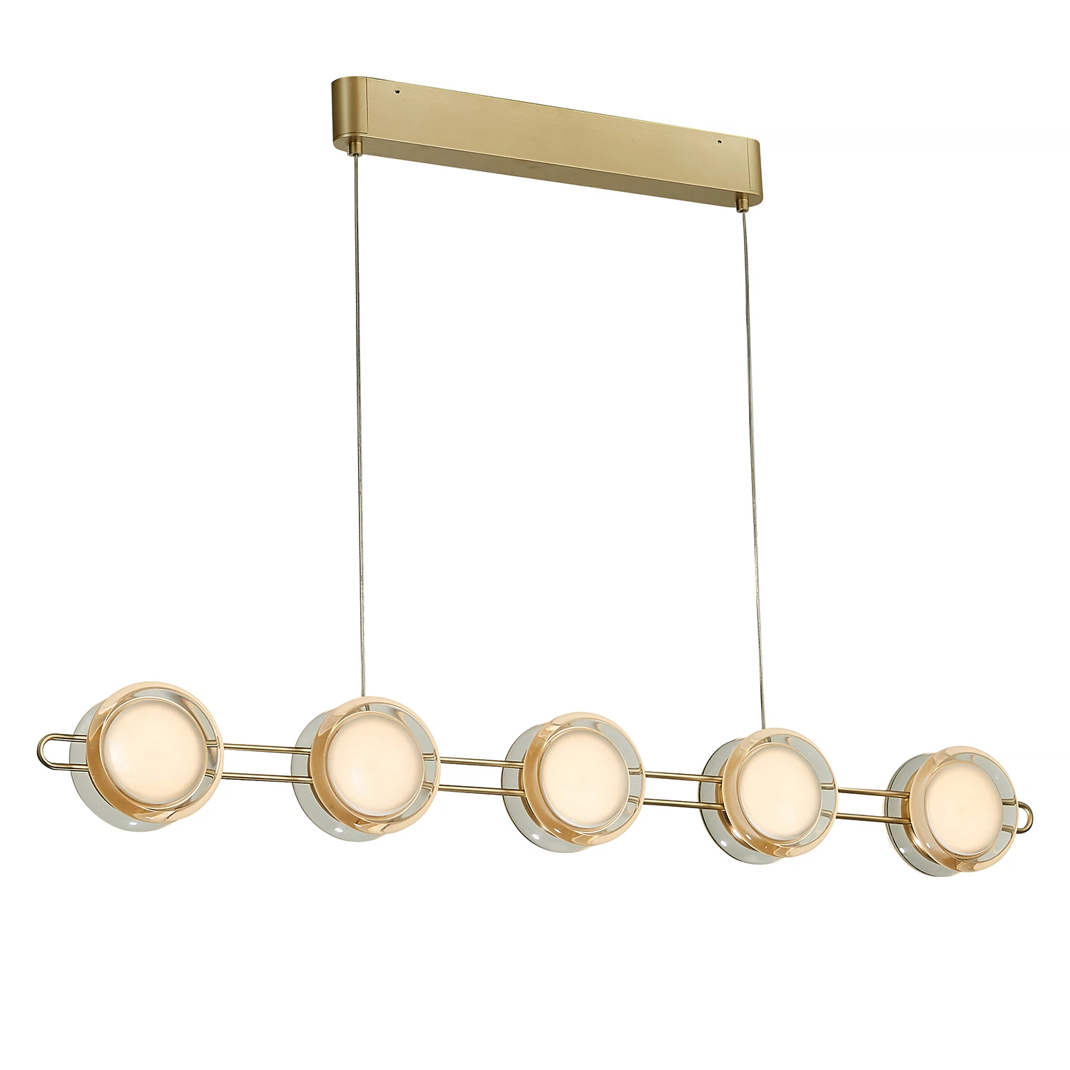 Изображение товара 4334-10P, подвесная люстра, L950xW64xH175/1800, 10xLEDx4W, 3200LM, 4000K, included