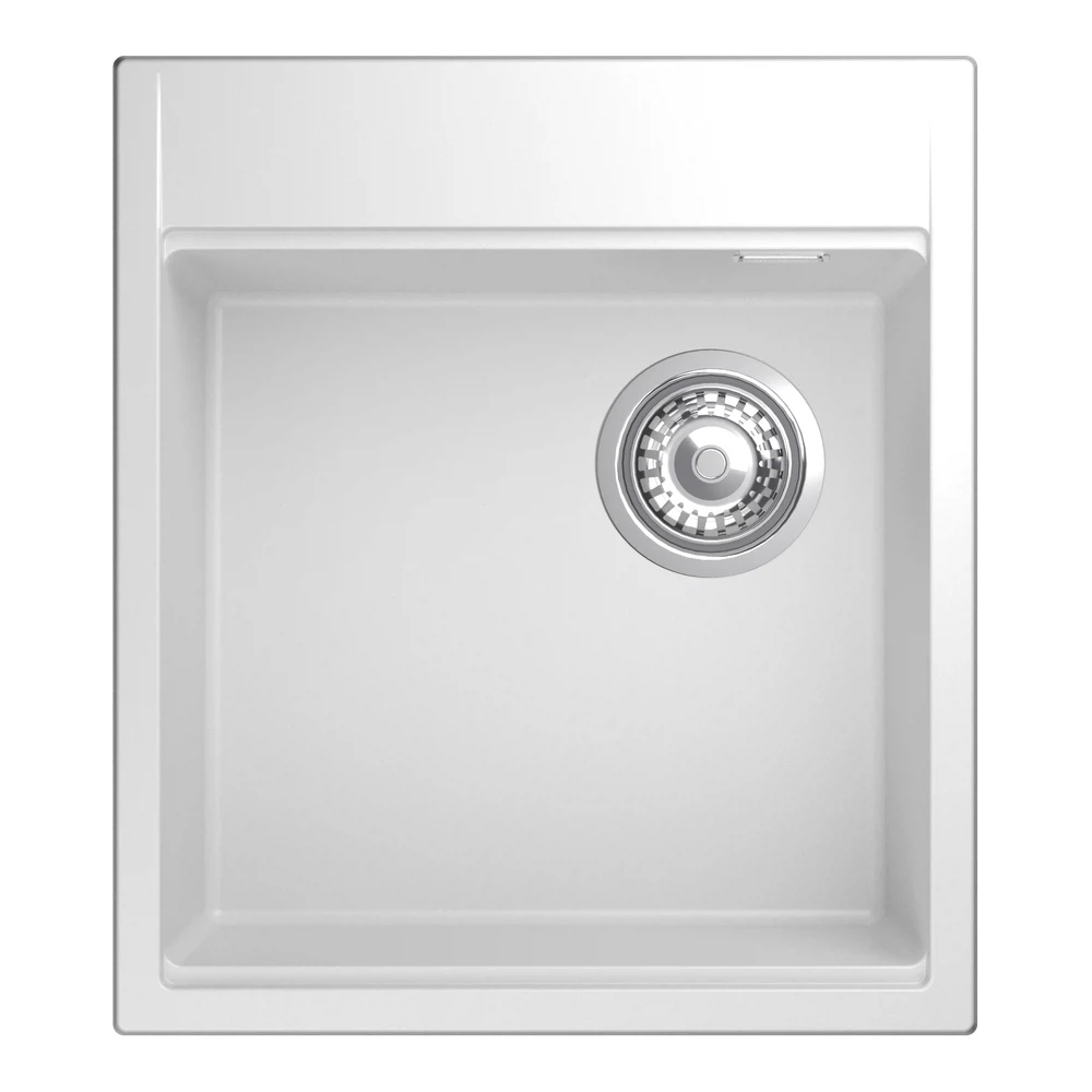 Изображение товара Кухонная мойка Rivelato TESORO TR-455-R, иней, кварц