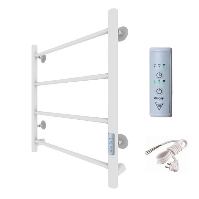 Изображение товара Полотенцесушитель электрический лестница 60x53 см Тругор Аспект Пэк сп 1 6050 белый