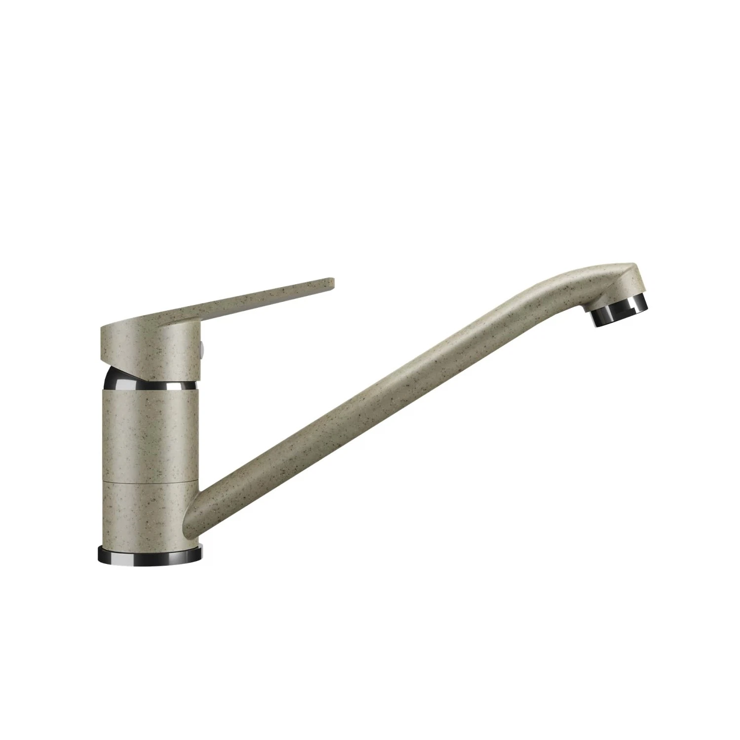 Изображение товара Смеситель Practik PR-01-002 для кухни, слоновая кость, длинный излив