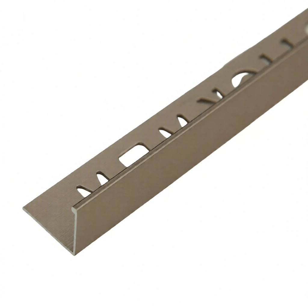 Изображение товара Профиль окантовочный Волшебная палочка MSPK 01-12.2700.042L 12мм 2,7м шампань матовая алюминий