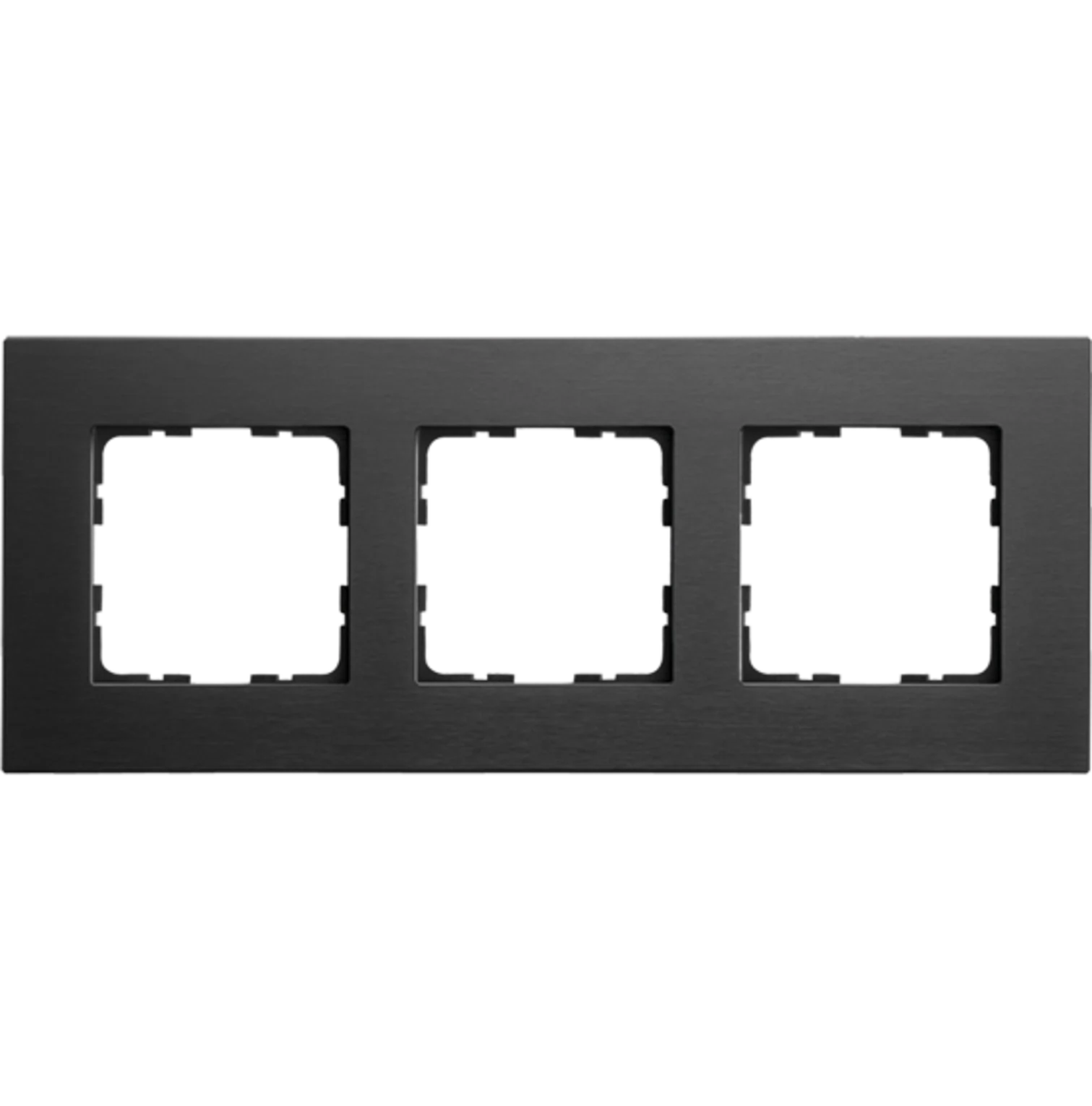 Изображение товара Рамка Jasmart G-Metal Металл Черный 3-ая