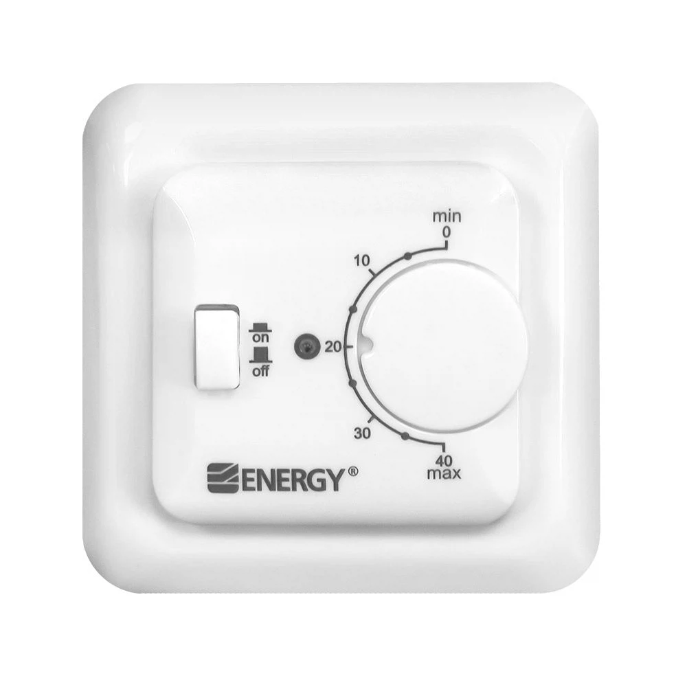 Изображение товара Электромеханический терморегулятор Energy TK 04 для пола IP21 с датчиком NTC