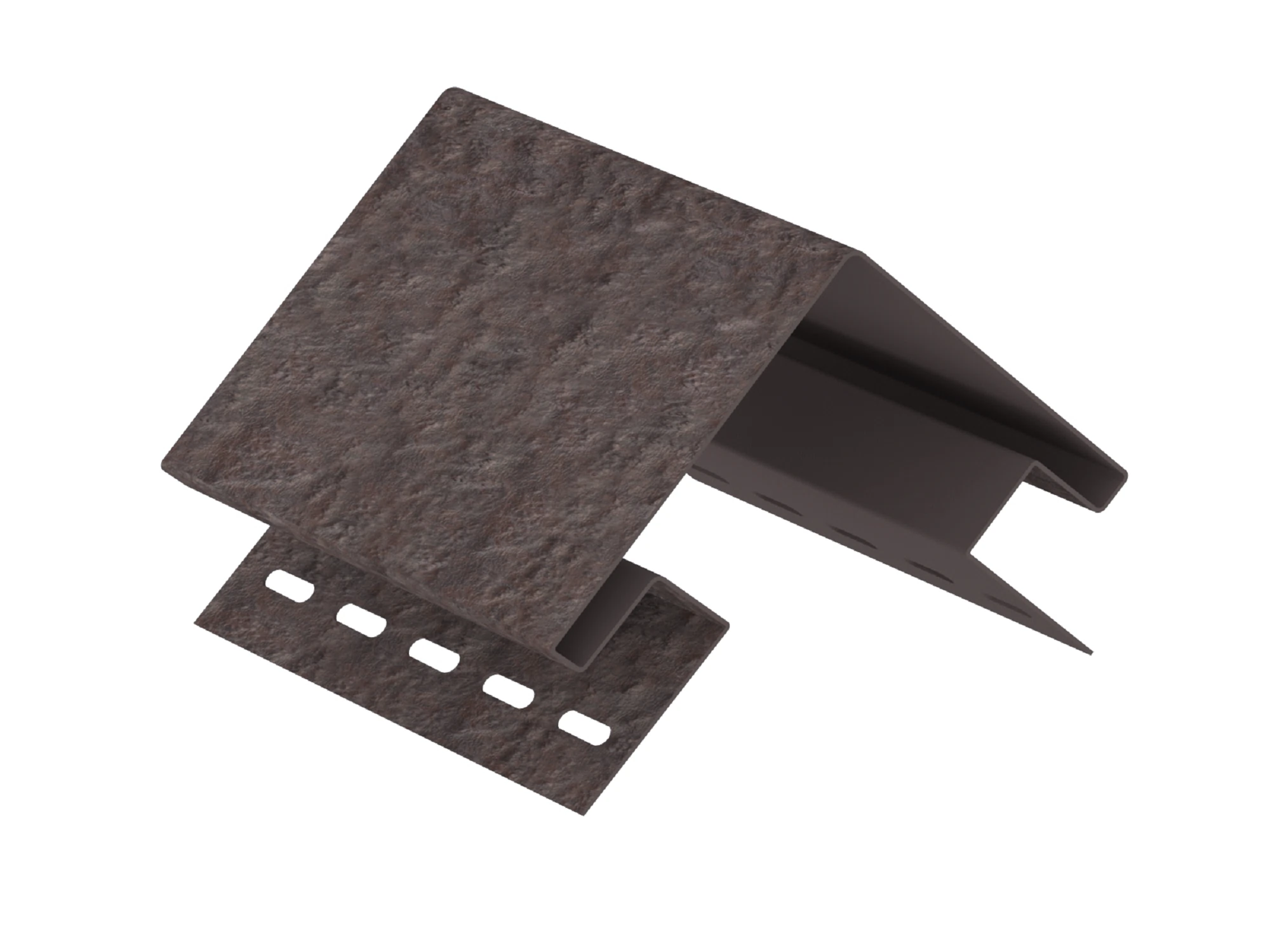 Изображение товара Наружный угол 74 мм Stone House Кирпич Коричневый Ю Пласт