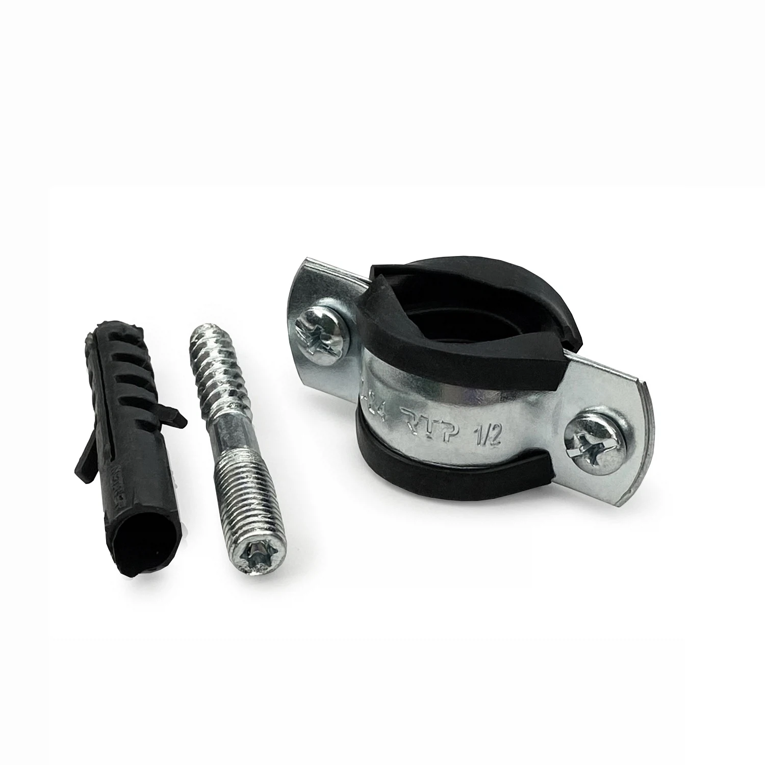 Изображение товара Хомут в комплекте (М8) металлический 1/2" (20-25), RTP