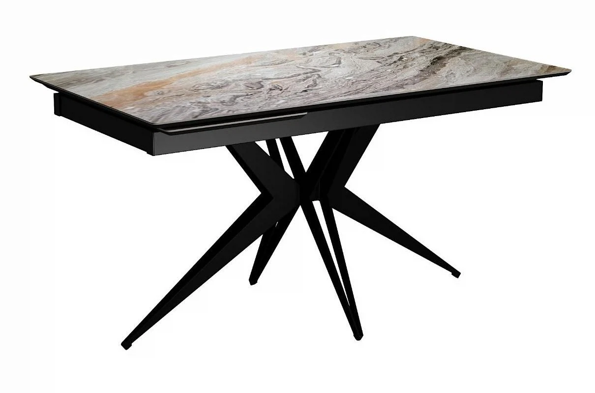 Изображение товара Стол DikLine DKS140 керамика Venetian Brown Light глянец