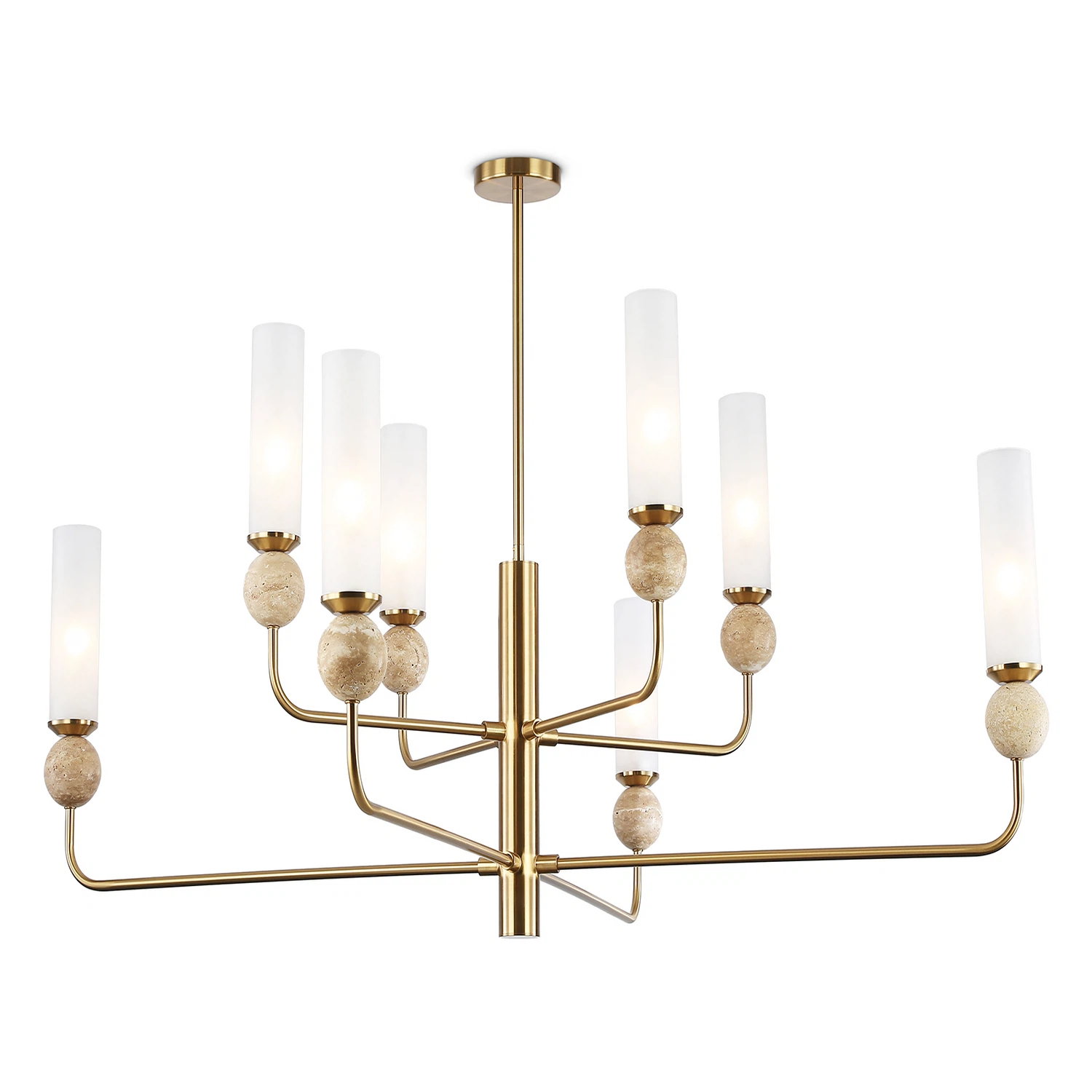 Изображение товара Люстра на штанге LH53252/8 AMBRELLA LIGHT стиль неоклассика мрамор латунь