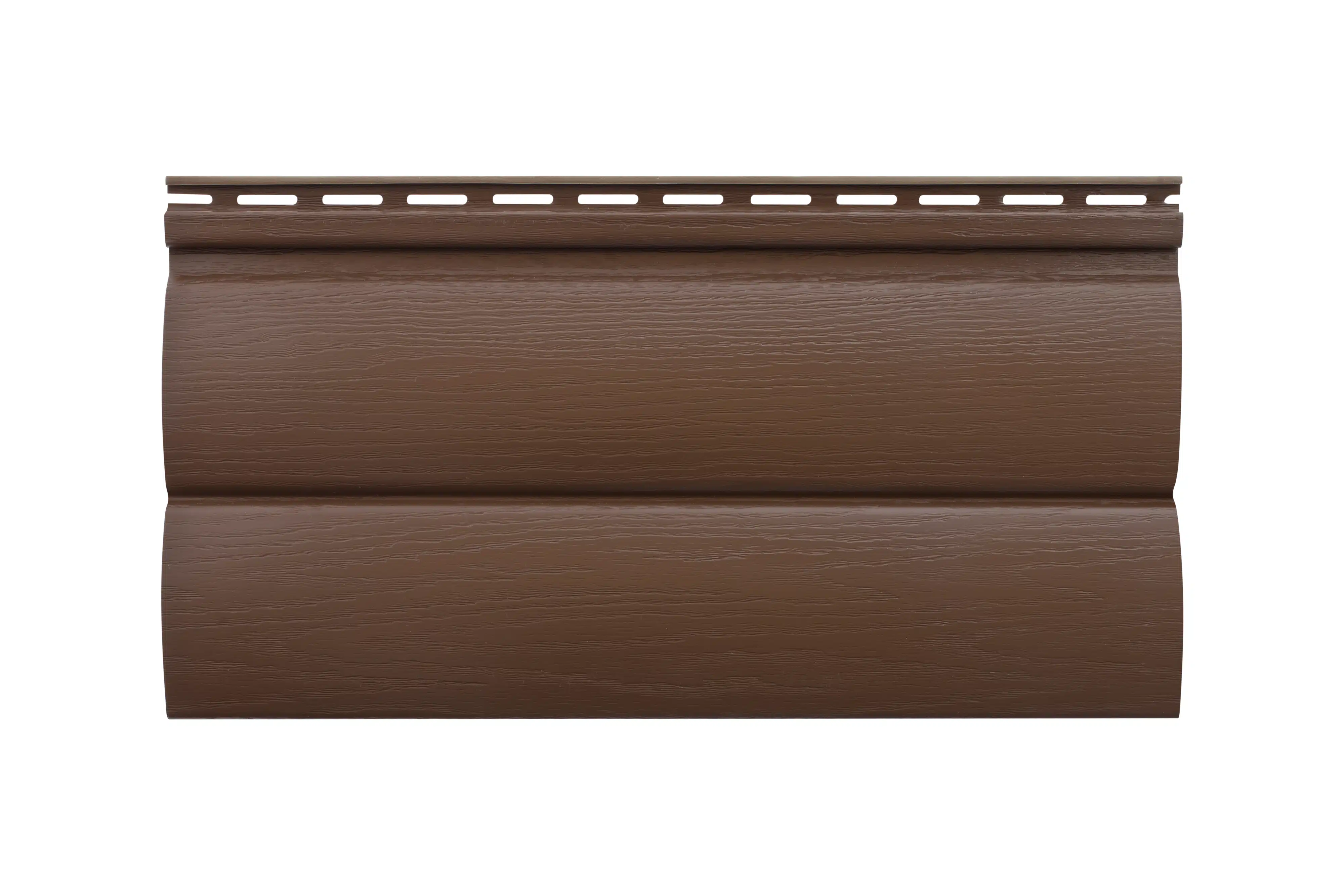 Изображение товара Сайдинг блок-хаус премиум орех тёмный ВН-03 3100х222мм ПВХ