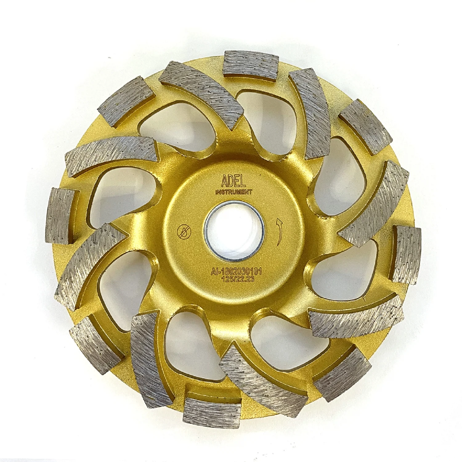 Изображение товара Шлифовальная алмазная чашка Adel Instrument Master G Ø125*22,2 для бетона