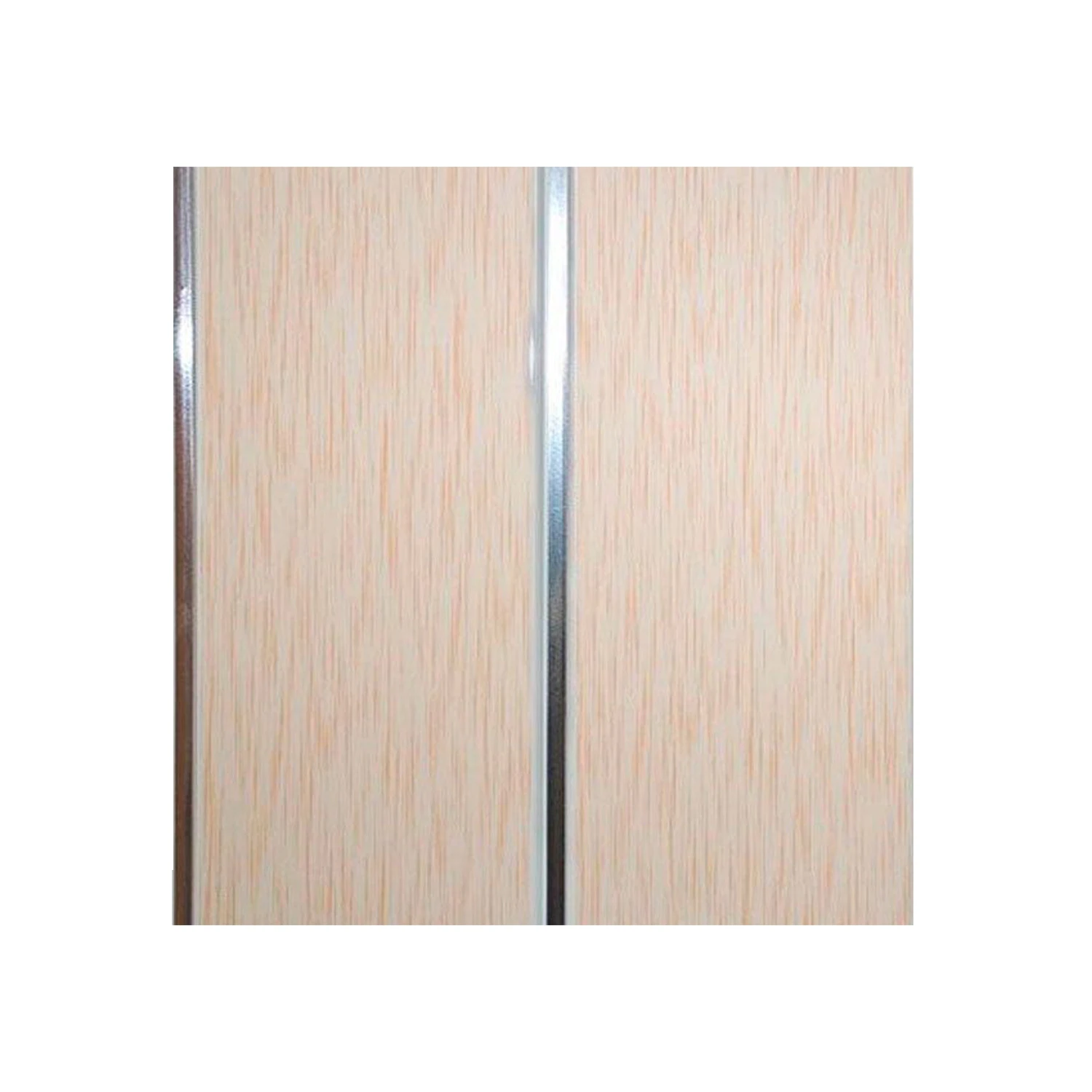 Изображение товара Панель ПВХ DeKOR panel Софито Штрих персик 3000x200x8 мм влагостойкая