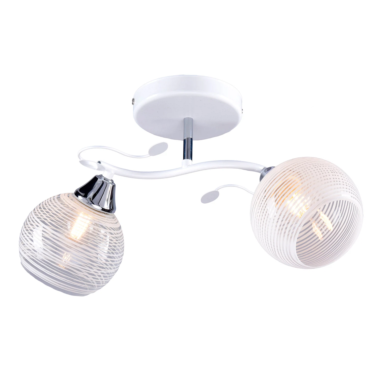 Изображение товара Светильник "Биссектриса" РС22148 WT+CR/2C