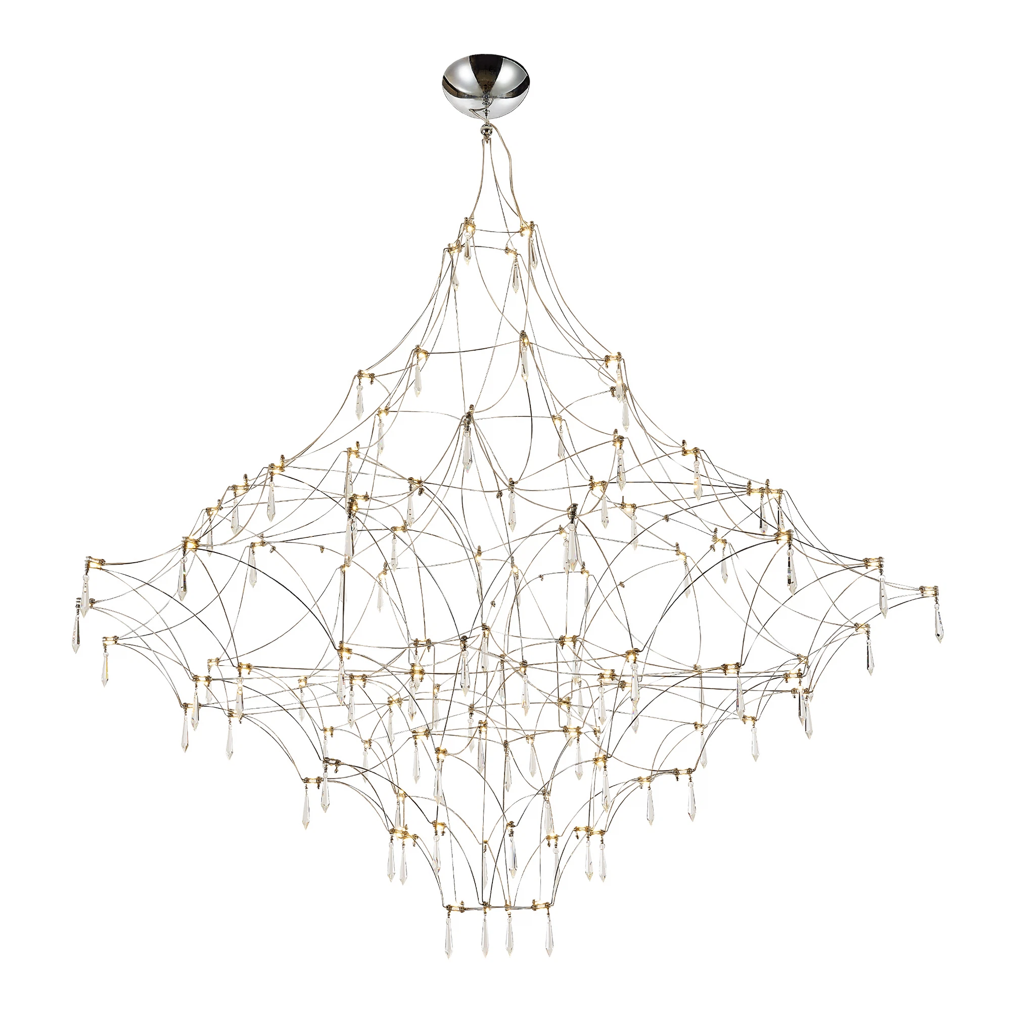 Изображение товара Светильник подвесной ST LUCE SL6601.103.114 встроенный светодиод хром