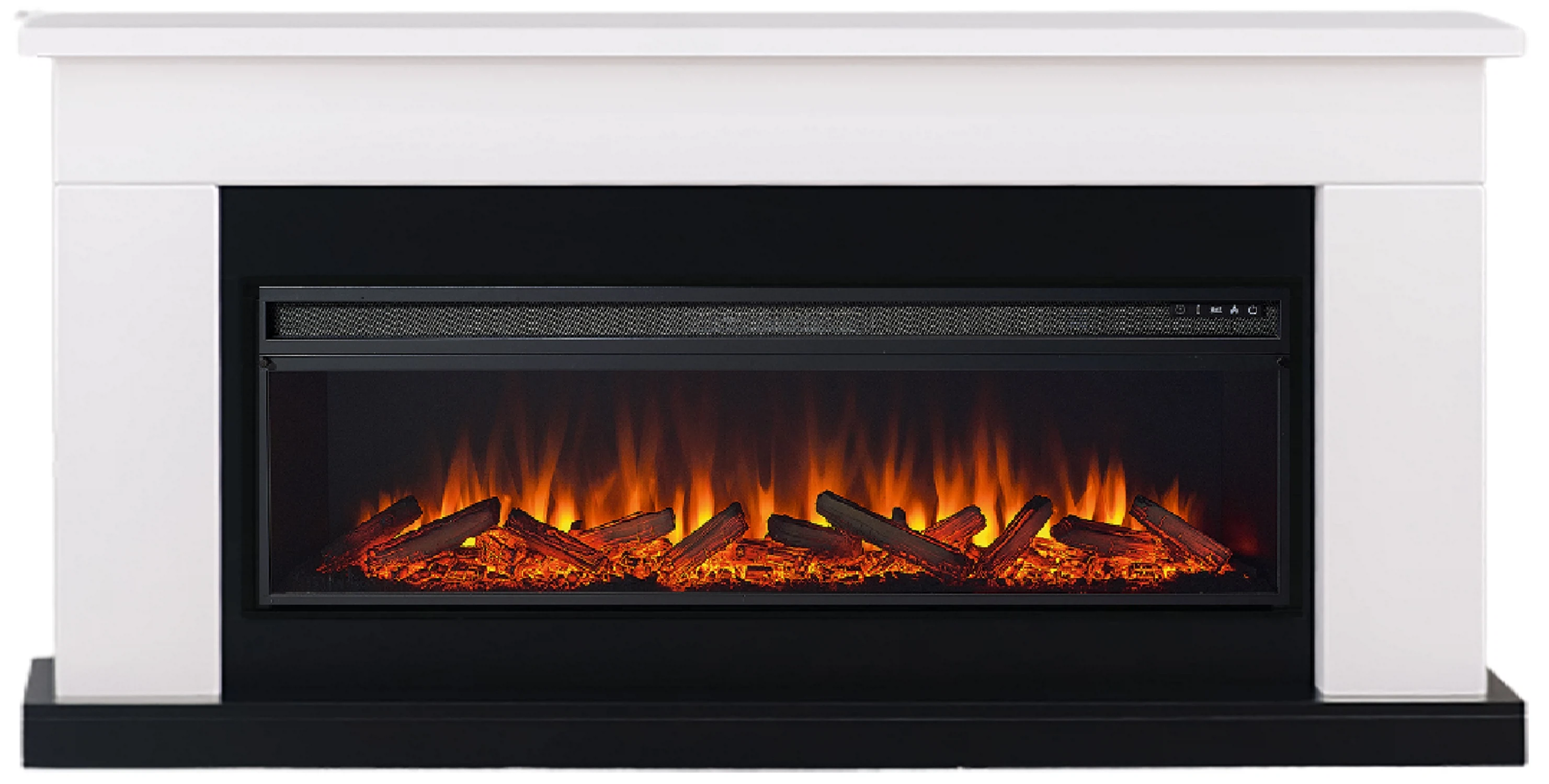 Изображение товара Каминокомплект Bolton с очагом Pulsar 60 белый с черным