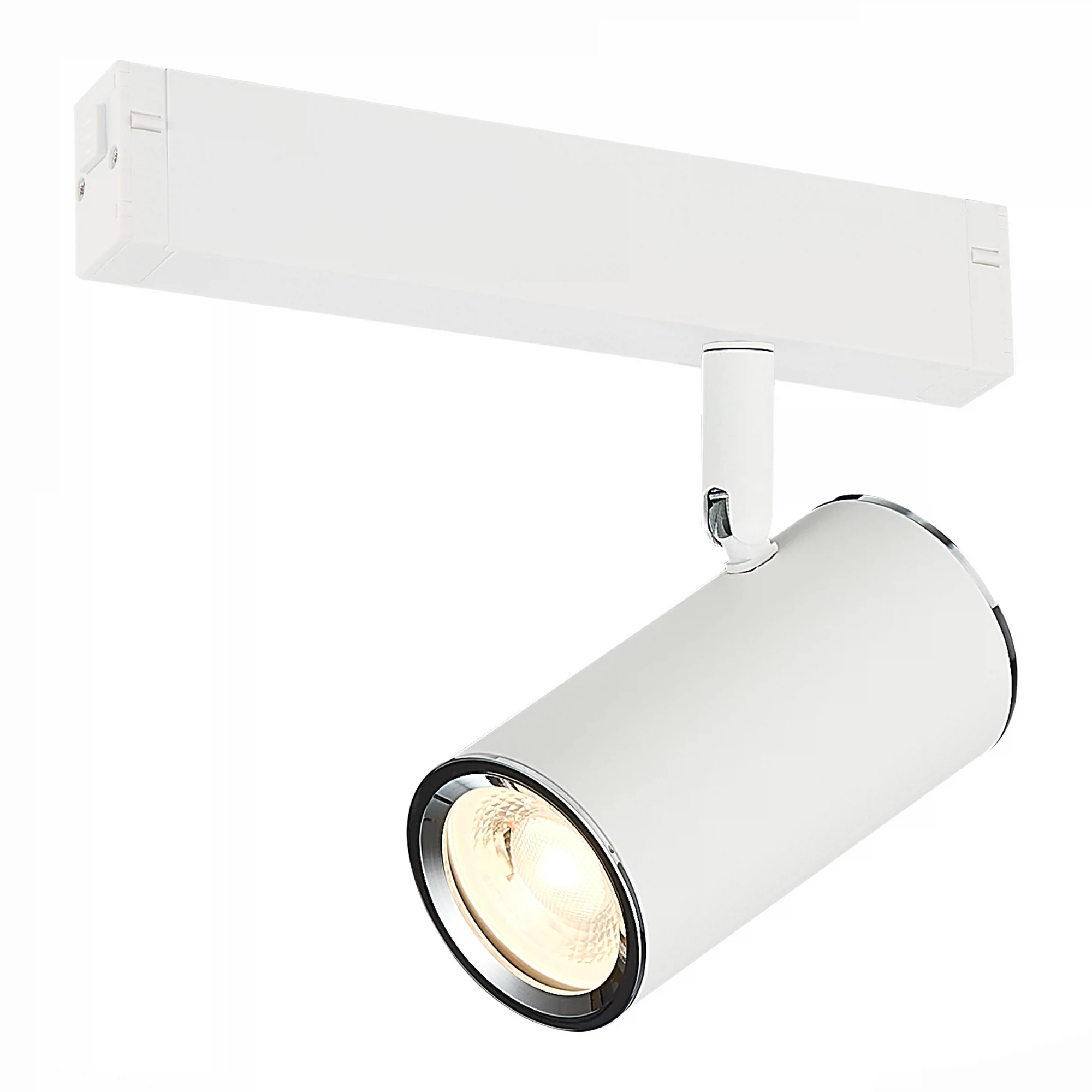 Изображение товара ST504.506.01 Св-к трек. Белый GU10 1*50W  IP20 L104xW54xH111 180-240V Без ламп