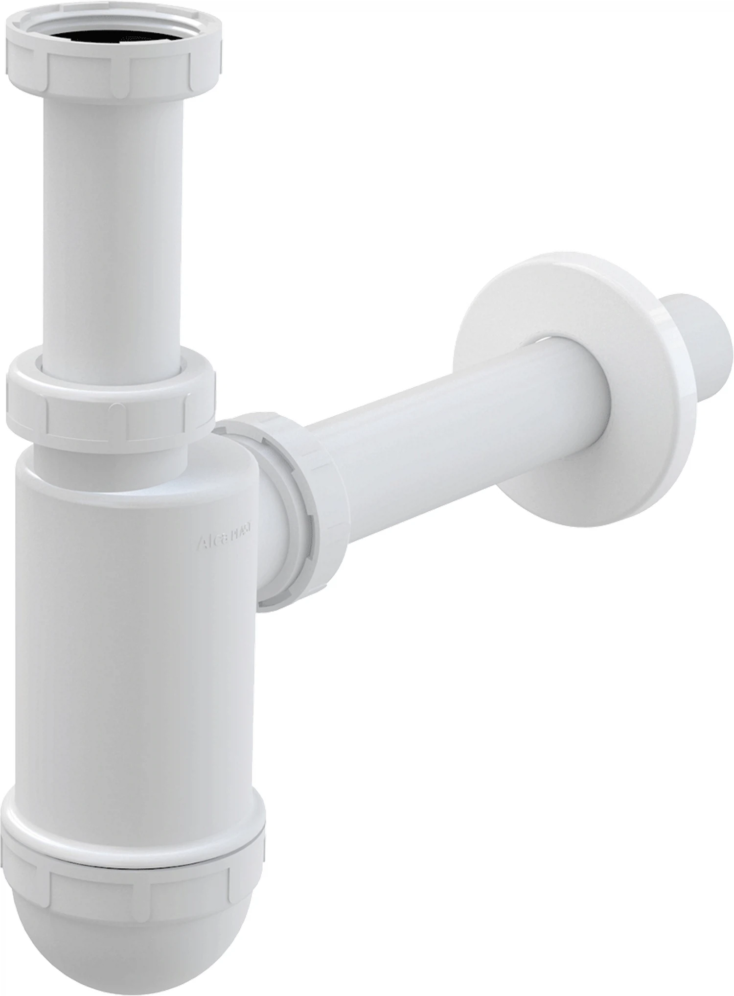Изображение товара Сифон для умывальника Alcadrain DN32 c накидной гайкой 5/4" A430