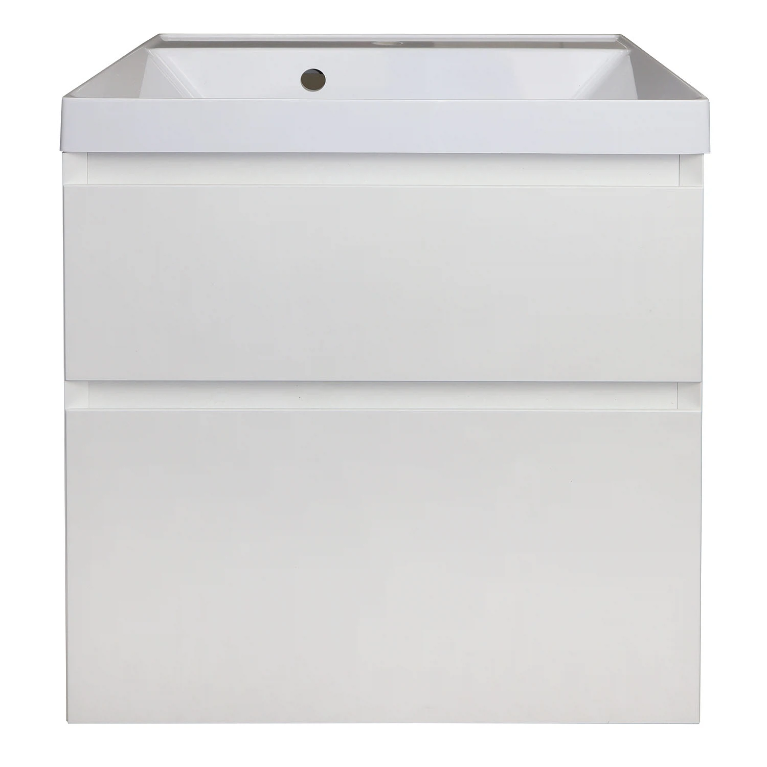 Изображение товара Комплект тумба с раковиной Azario Velluto 60, белый матовый, подвесной для ванной