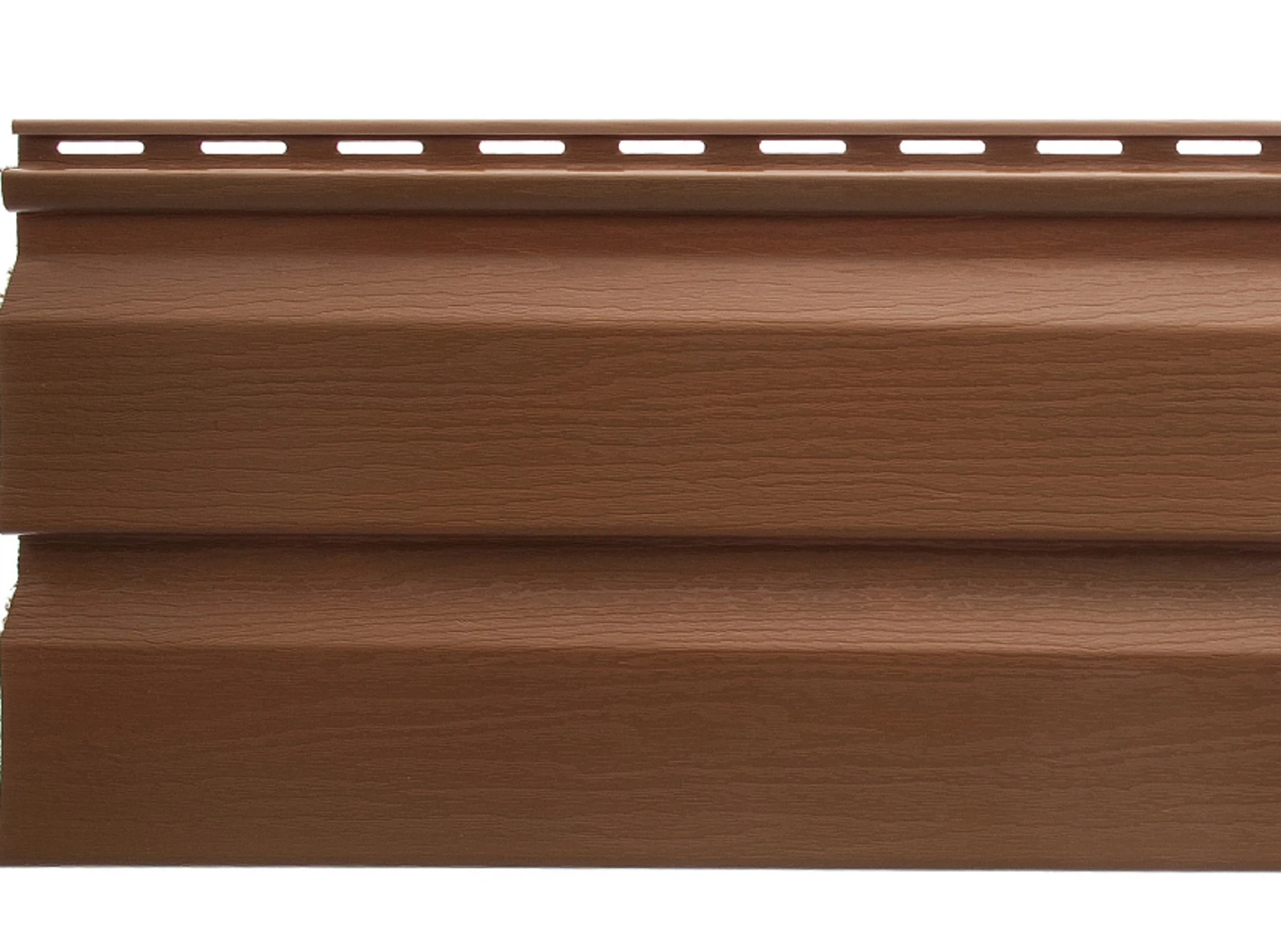 Изображение товара Акриловый сайдинг КАНАДА Плюс Премиум, 3.66м, коричневый, текстурированный вентилируемый фасад