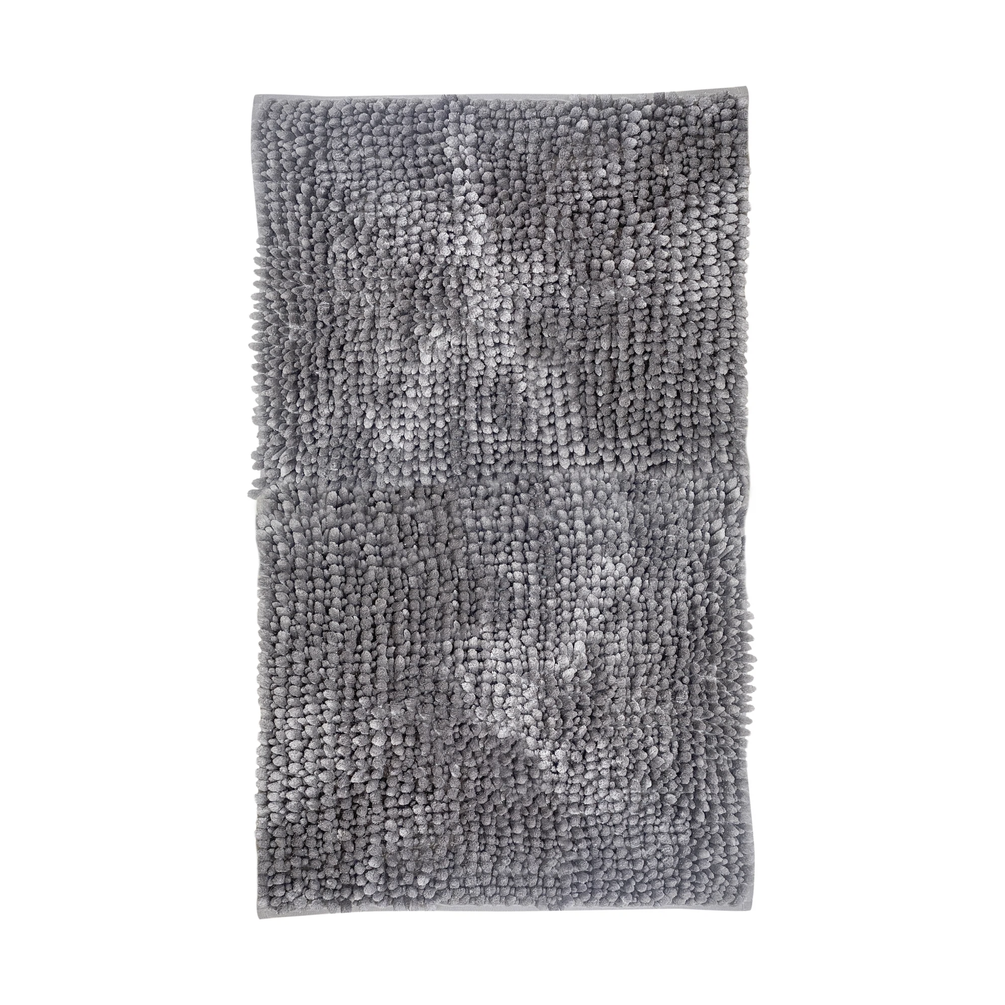 Изображение товара Коврик для ванной комнаты DREAMS 50х80 см серебристый антискользящий микрофибра