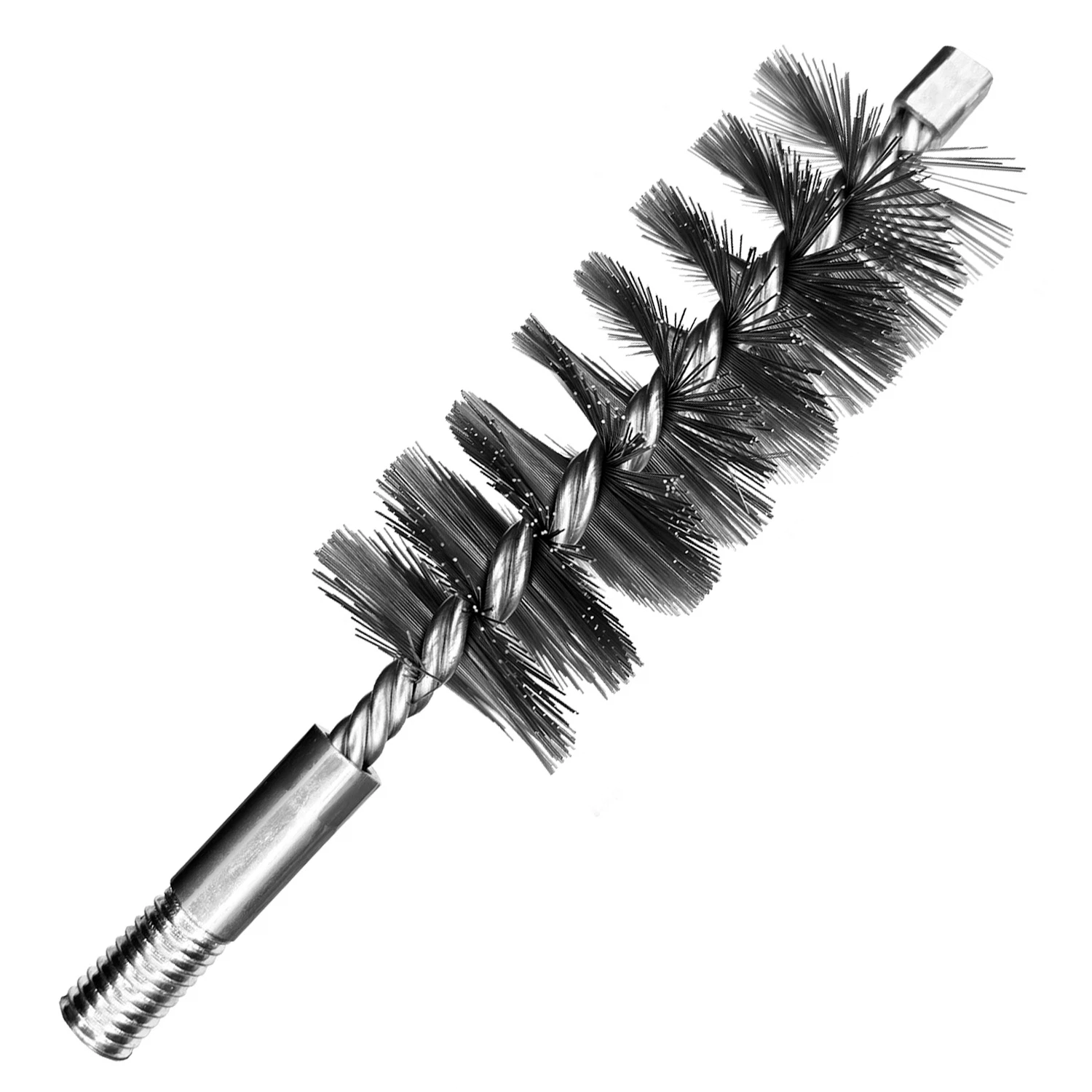 Изображение товара Щетка стальная усиленная 40 мм М12 для чистки труб и обработки поверхностей