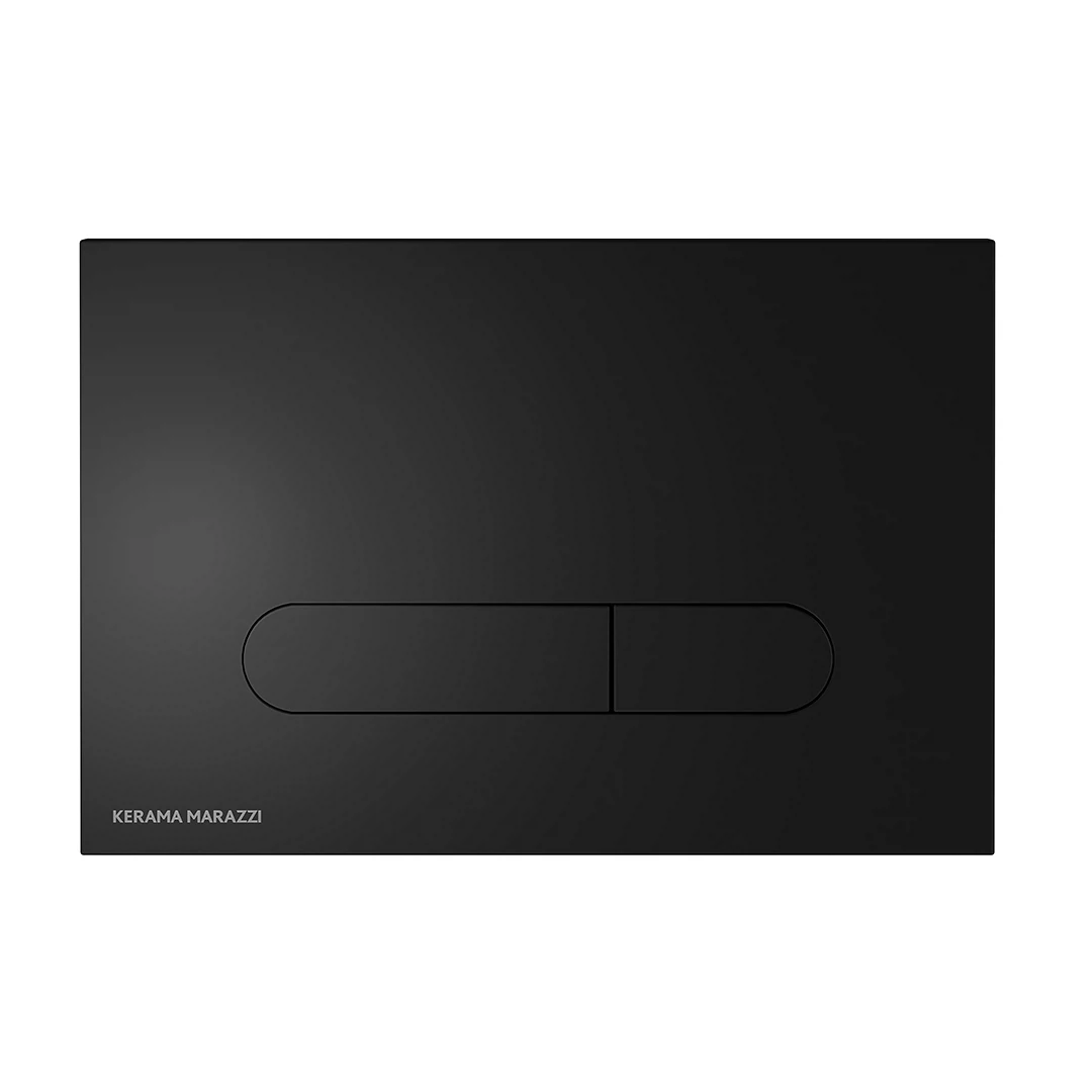 Изображение товара Кнопка управления для скрытых систем инсталляции PRO, черный матовый Kerama Marazzi арт. FP.PRO.BLK.M