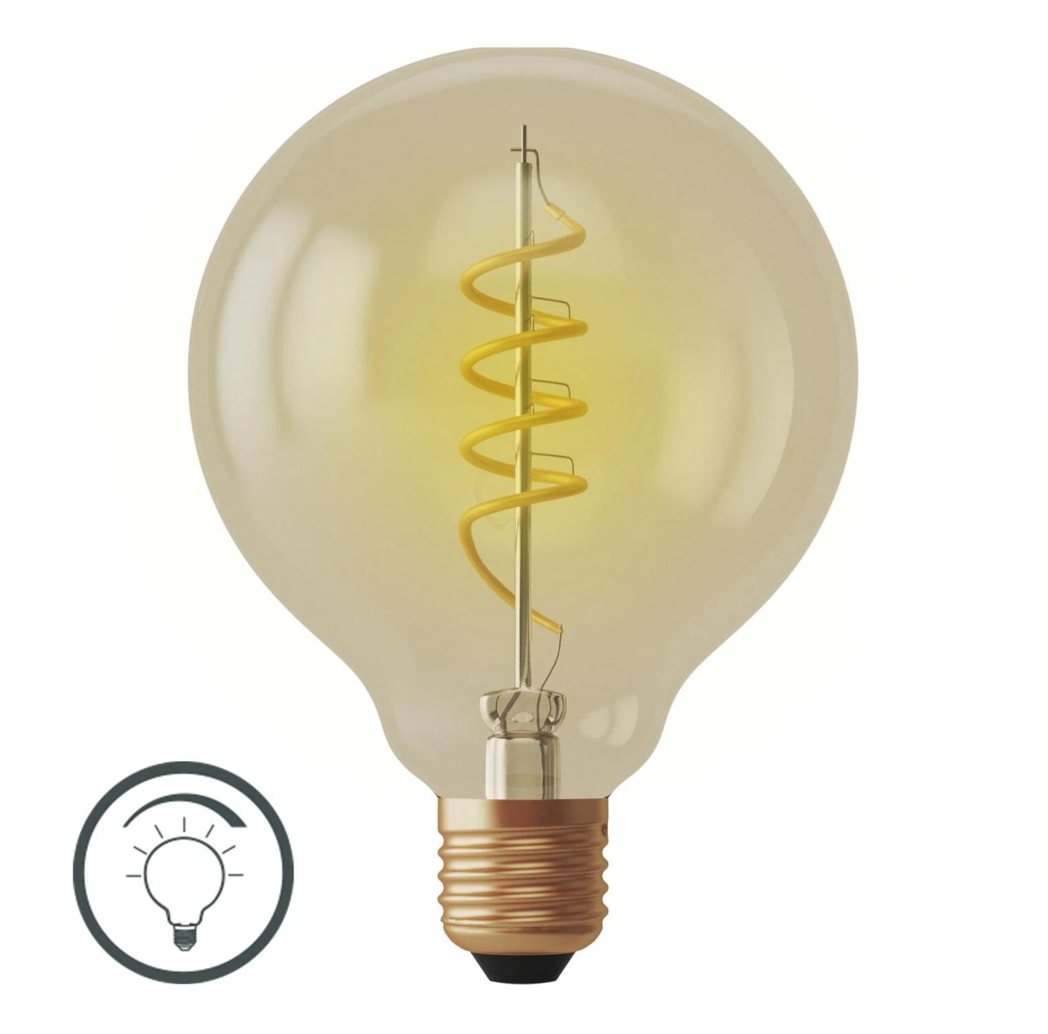 Изображение товара Декоративная светодиодная лампа Loft Led G95 4W 2000K E27 DIM (7076)