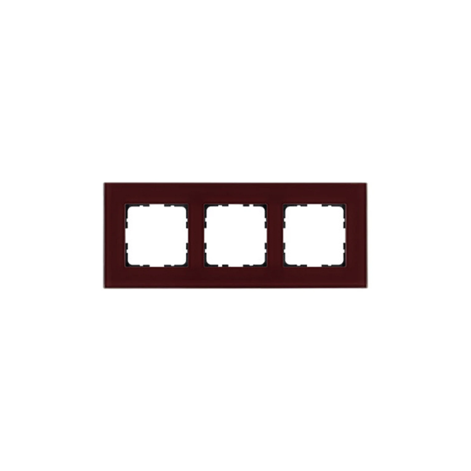 Изображение товара Рамка Jasmart G-Glass Стекло Гранатовый 3-ая