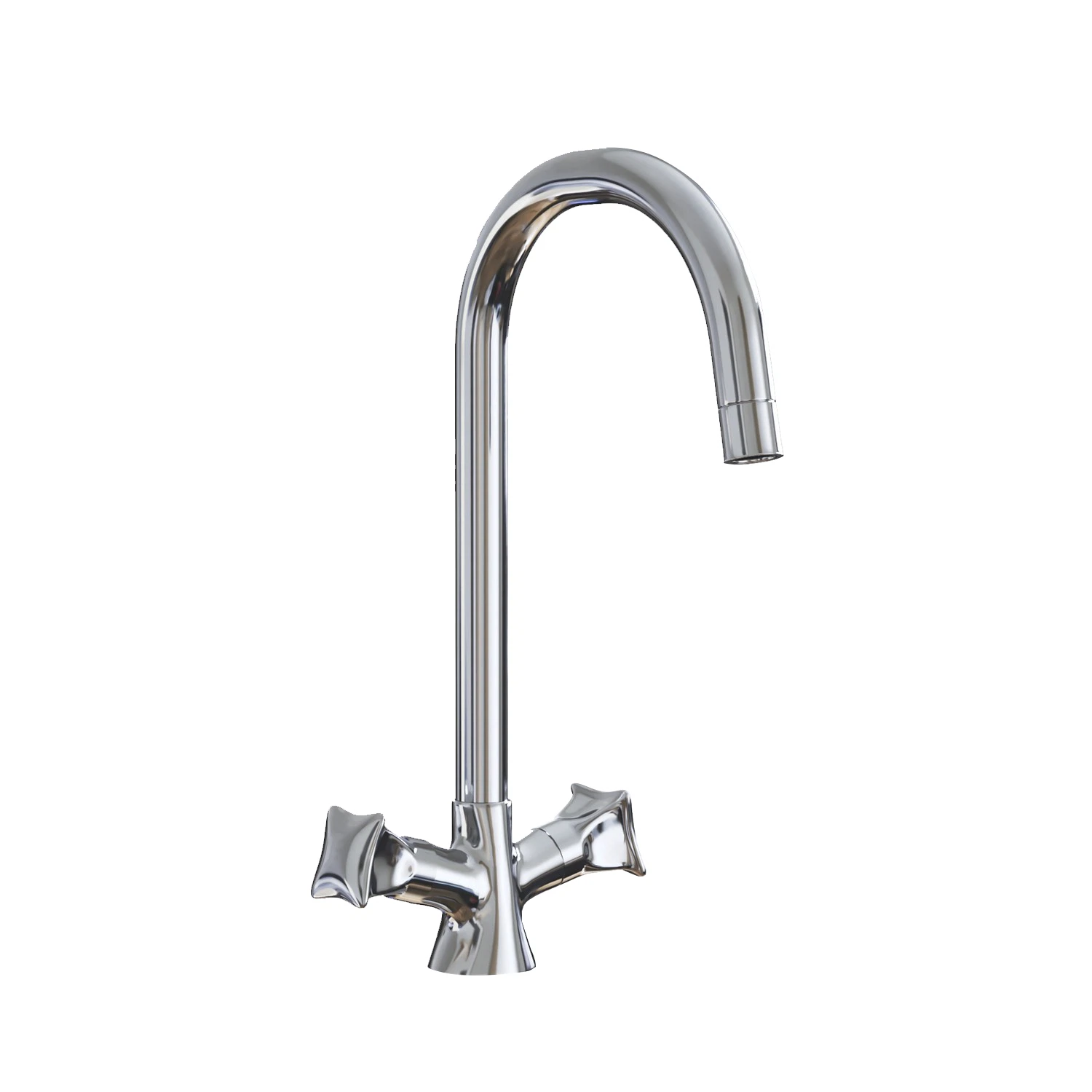 Изображение товара Вентильный смеситель для кухни Mixline ML11-031, длинный излив, хром