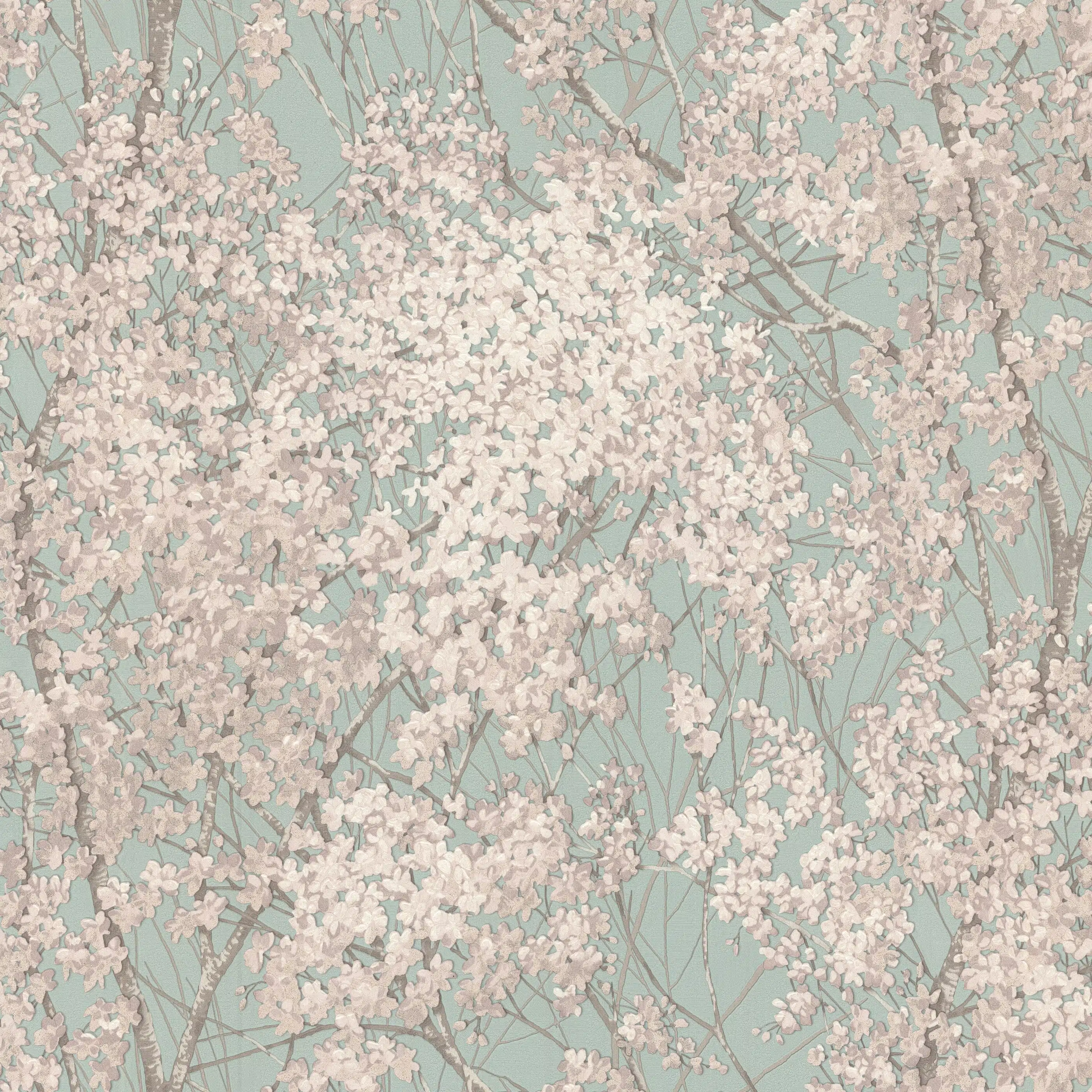 Изображение товара Обои флизелиновые DIAMOND Yuka зеленые, 10,05x1,06м., 5051-10